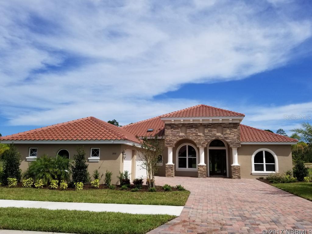 This beautiful Barcellona II home by Paytas Homes is located in the private gated enclave of Portofino Reserve in Venetian Bay. Homes in Portofino Reserve feature Mediterranean architecture, barrel tile roofs and brick paver driveways. The Barcelona II features an open great room design, large master suite with separate sitting area, two spacious secondary bedrooms with private on-suite guest bathrooms, one secondary bath also serves as a pool bathroom. The Barcelona II features a spacious Parlor located off the entry foyer which is ideally suited as an office, den or library. A few of the optional features included in this home are a stacked stone wall in kitchen, fire place with built in shelves in the parlor, three car garage, coffered ceilings in the Great Room, double step recessed ceiling in the master suite and a scenic location  with panoramic views of 11th hole on  the Venetian Bay Golf Course with a Preserve background.  Under construction now, will be ready for move-in, summer 2017!!! ;Water: City