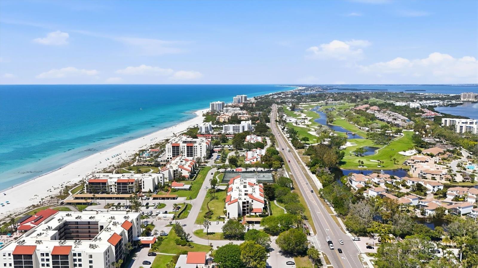 Experience the coastal gulf front living lifestyle to its fullest, in this 3-bedroom 2 bath condo with views of the Gulf from inside as well as the 2 balconies. Make this your new oasis and enjoy the sunsets off one of your two separate balconies (one off the main living area and another private balcony for the primary bedroom). Start experiencing this 3-bedroom condo at Seaplace which is located on a pristine beach area of Longboat Key. There is an array of amenities across the 42 beautifully landscaped acres, including two heated swimming pools and spas, Har-Tru tennis courts, scenic walking trails, a fitness center and a new gulf front firepit area. The clubhouse offers a kitchen, library, fitness area and sauna. Additional features include playground, grilling areas, on-site management, and a 24-hour staffed gatehouse.