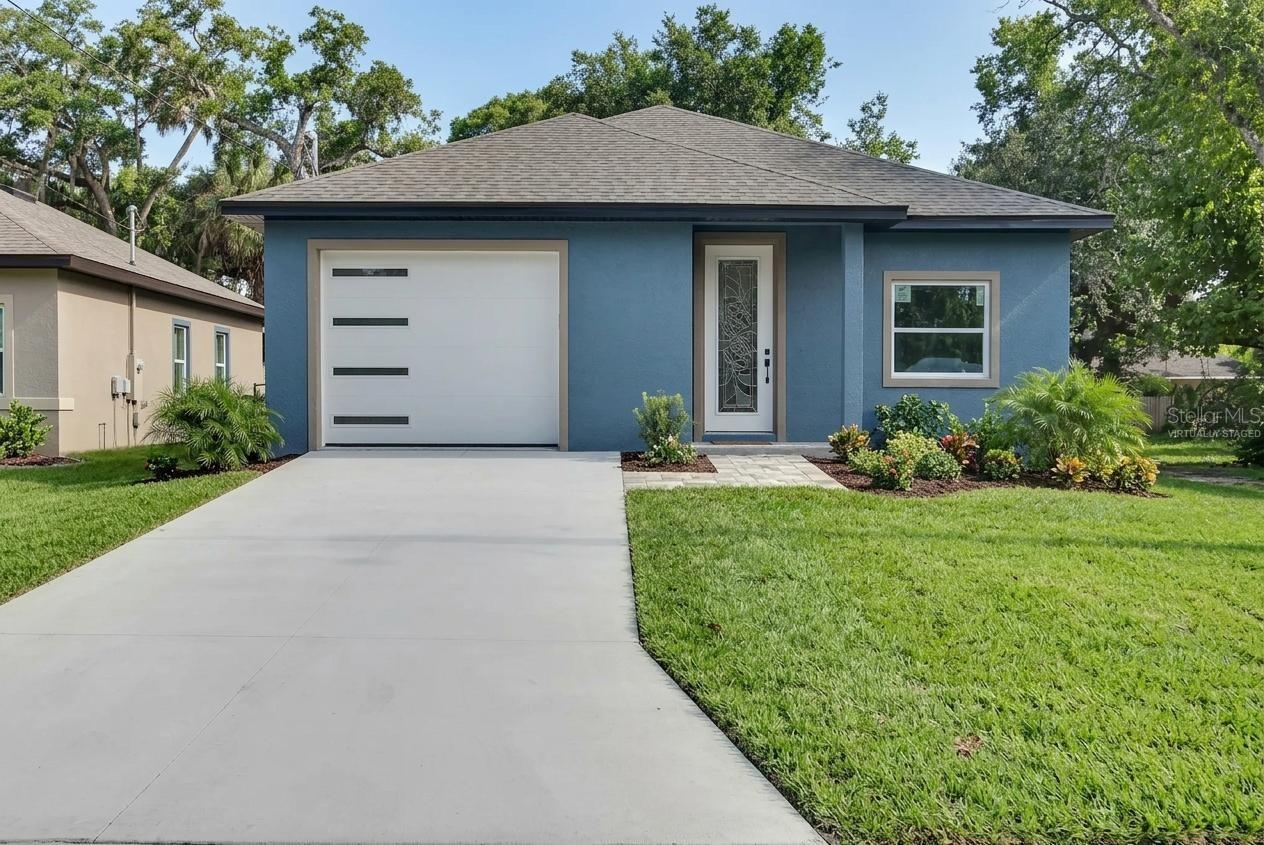 Welcome home to this brand-new construction featuring 3 bedrooms, 2 bathrooms, and a 1-car garage. Designed with modern living in mind, this light and bright home offers an open-concept floor plan filled with natural light throughout. The spacious kitchen is the heart of the home, showcasing beautiful granite countertops, ample cabinetry, and plenty of workspace for cooking and entertaining. The primary suite provides a comfortable retreat, while two additional bedrooms offer flexibility for family, guests, or a home office. Quality finishes and thoughtful design can be found throughout this move-in-ready home. Ideally located in beautiful Daytona Beach, you'll enjoy being just a short drive from the area's world-famous beaches, vibrant nightlife, popular restaurants, shopping destinations, and convenient medical facilities. Whether you're looking for a primary residence, vacation getaway, or investment opportunity, this stunning new home offers the perfect combination of comfort, style, and location.