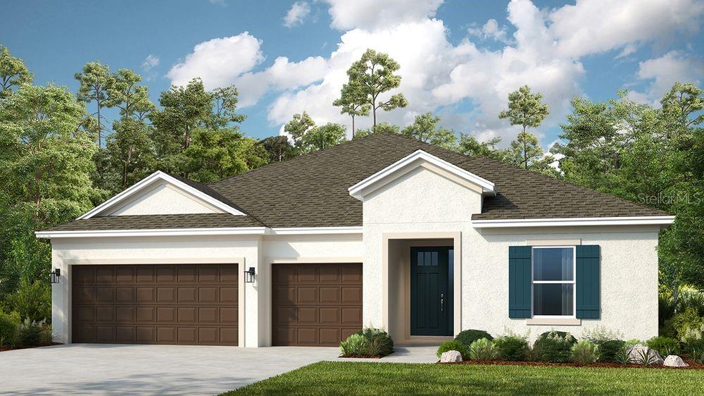 What's Special: 3-Car Garage | Larger Lot | Close to Park | North Facing Patio. New Construction – Ready Now! Built by America's Most Trusted Home Builder. Welcome to the Saint Croix at 897 Ladyfish Trail in The Waters at Center Lake Ranch! This bright and open layout centers around the great room, which flows effortlessly into the kitchen and dining area to create a comfortable space for everyday living and easy gatherings. The gourmet kitchen features a spacious island, walk in pantry, and convenient access to the lanai, making indoor outdoor living feel seamless and natural. The private primary suite is tucked away with a spacious bath and walk in closet, while three additional bedrooms and a study offer flexibility for work, guests, or hobbies. Thoughtful touches like a drop zone, dedicated laundry room, and 3 car garage add function and everyday ease. The Waters at Center Lake Ranch sits within a 2,050-acre master-planned community just south of Lake Nona. Conveniently located along the Narcoossee corridor, this natural gas community offers strong value near Medical City. Enjoy a walkable setting with cohesive neighborhoods, multi-use trails, recreation areas, and conservation wetlands that enrich daily living. Additional Highlights Include: 8' interior doors and white cabinets. Photos are for representative purposes only. MLS#O6415330
