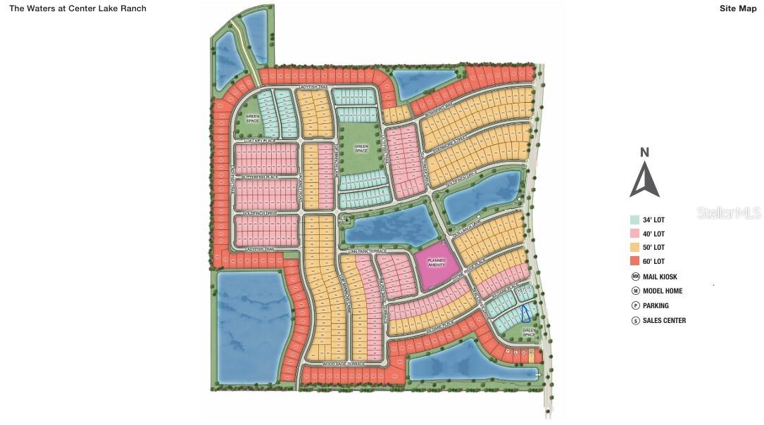 THE WATERS AT CENTER LAKE RANCH - Residential