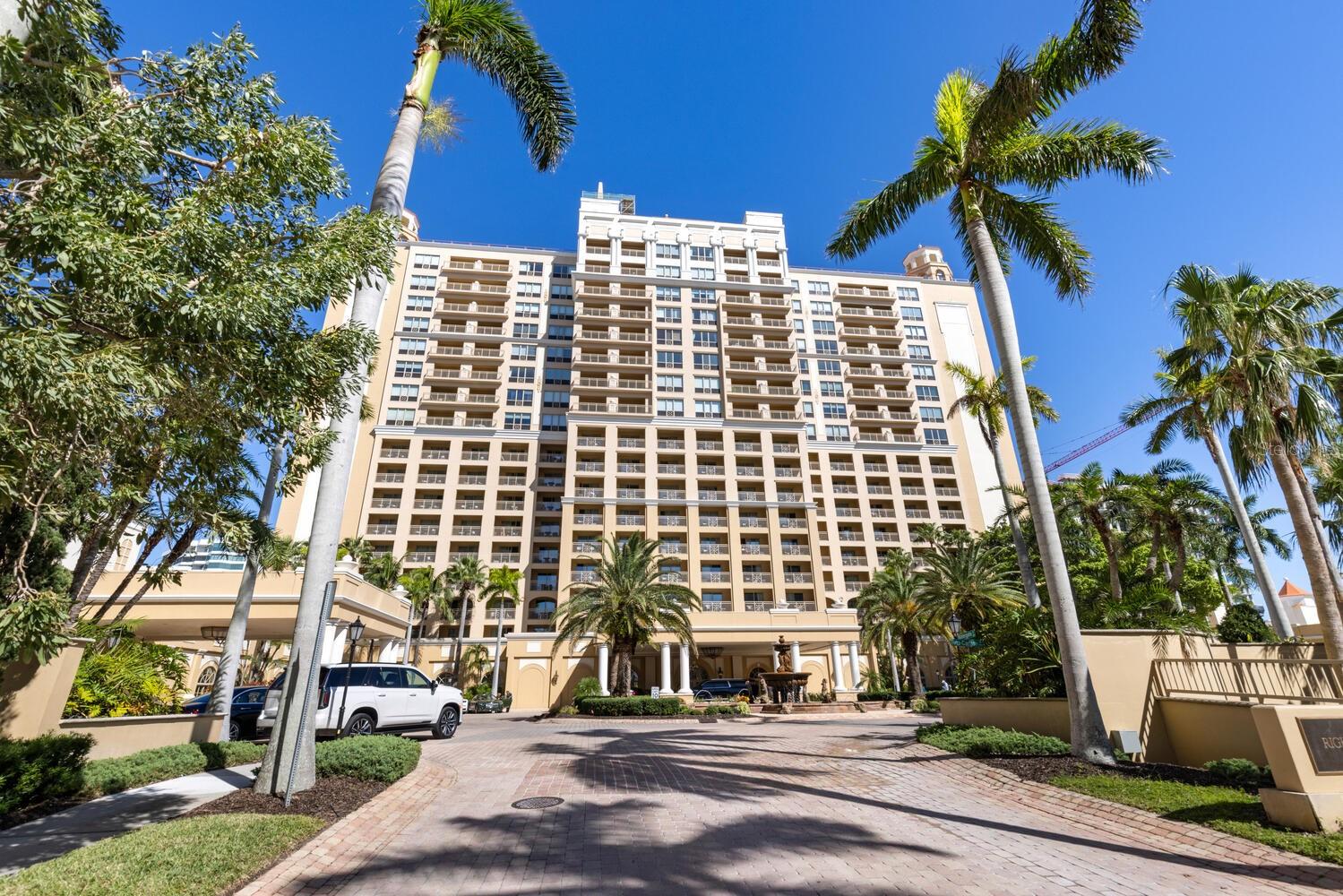 IF YOU LIKE STAYING HERE...YOU WILL LOVE LIVING HERE! The Residence 1404 at the Ritz-Carlton is an exceptional Ritz-Carlton Hotel Residence featuring 2754 sf of updated interior with a spacious Owner's en-suite; a generous guest room en-suite bath; a separate den/study; and separate powder room. An exceptional residence including 3 parking spaces. Panoramic south and west views of Sarasota Bay from two separate spacious and private terraces. The new owner will enjoy the exemplary lifestyle and services of The Ritz-Carlton, including twenty-four hour in-residence dining, a residential concierge, Owner's social room and outdoor waterfront resort-style pool and spa. Just minutes away the Buyer will enjoy live theatre, opera, ballet, symphony, concert venues, world-class dining and shopping. LUXURY KNOWS NO LIMITS!