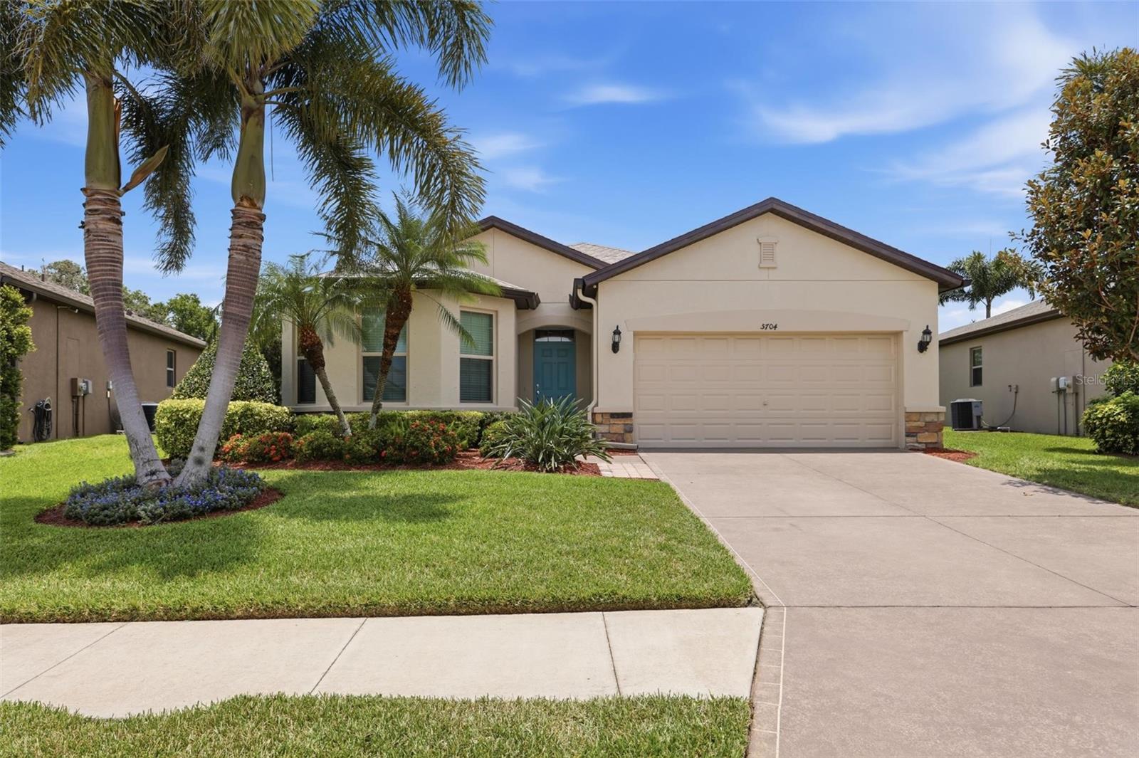 3 BEDROOM, 2 BATH CUSTOM HOME BUILT BY PULTE, SITTING ON A PRIVATE LAKEFRONT LOT ** NEWER ROOF ** ALL IMPACT WINDOWS ** READY FOR IMMEDIATE OCCUPANCY ** One look and you will fall in love with this 1,664ft2 open plan, built by Pulte. Upgraded throughout and maintained meticulously, nothing has been left out. Highlights include - Wood flooring thru the whole house, including closets * Crown molding throughout the house * Custom kitchen with beautiful SS appliances, stone countertops and cabinets roll-out storage * Large primary bedroom with tray ceiling and built in cabinets in the closets * Extended patio full screen and custom pavers * The exterior of the home was painted 2 years ago * R35 insulation in the attic and over the garage * Pull down door/ladder for attic access * Plywood across the attic for storage convenience * Garage door is hurricane rated * Custom cabinets in storage in the garage * Lush Florida landscape dresses the curb of this home with plush St Augustine sod and native palms. The exterior of the property has been professionally maintained and looks beautiful year-round. Run don't walk to this rare opportunity to own a model-looking home under 400k :)