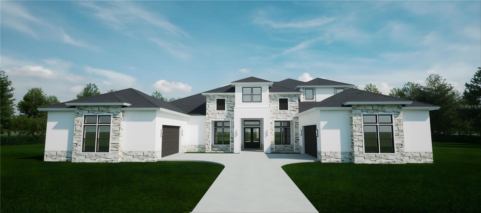 Pre-Construction. To be built. Custom home, under construction