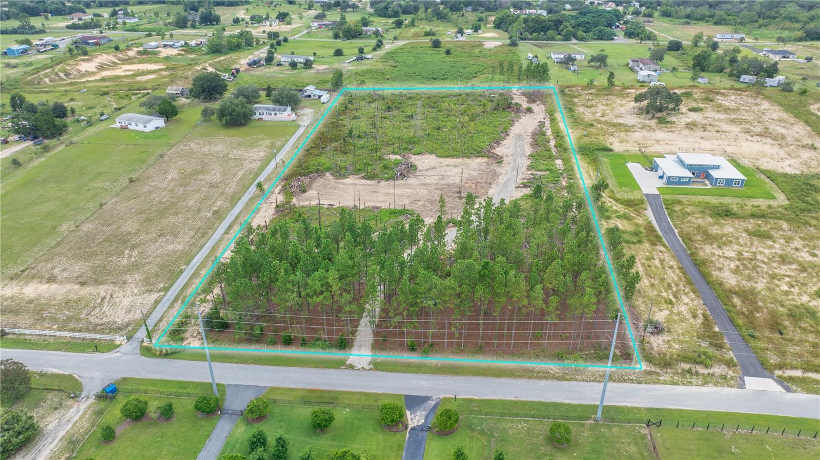 RARE 4.9-ACRE AG-ZONED HOMESITE WITH SUBDIVISION POTENTIAL – HIGH & DRY WITH NO HOA OR CDD!
Discover the perfect blend of privacy, space, and convenience with this exceptional 4.9-acre Agricultural (AG) parcel featuring approximately 331 x 642 feet of elevated land in a rapidly growing area. Whether you're looking to build your custom dream home, create a private family compound, start a mini farm, or invest in land with future potential, this property offers endless possibilities.
This HIGH & DRY property is located OUTSIDE OF A FLOOD ZONE and offers paved road access with power available at the street. A future home will require well and septic installation. AG zoning allows for flexible use options, and the property may be subdivided, creating additional value and opportunity for investors, builders, or multi-generational living.
Enjoy peaceful country-style living while staying conveniently close to everything. Located just minutes from the Suncoast Parkway, this property provides quick access to Tampa Bay, shopping, restaurants, medical facilities, schools, and entertainment.
NO HOA. NO CDD FEES. Bring your boats, RVs, animals, and toys with room to spare!
Lot lines are approximate. Property is located across the street from 13059 Crowell Road.
Don't miss this incredible opportunity to own nearly 5 acres of versatile land in a desirable and expanding location!