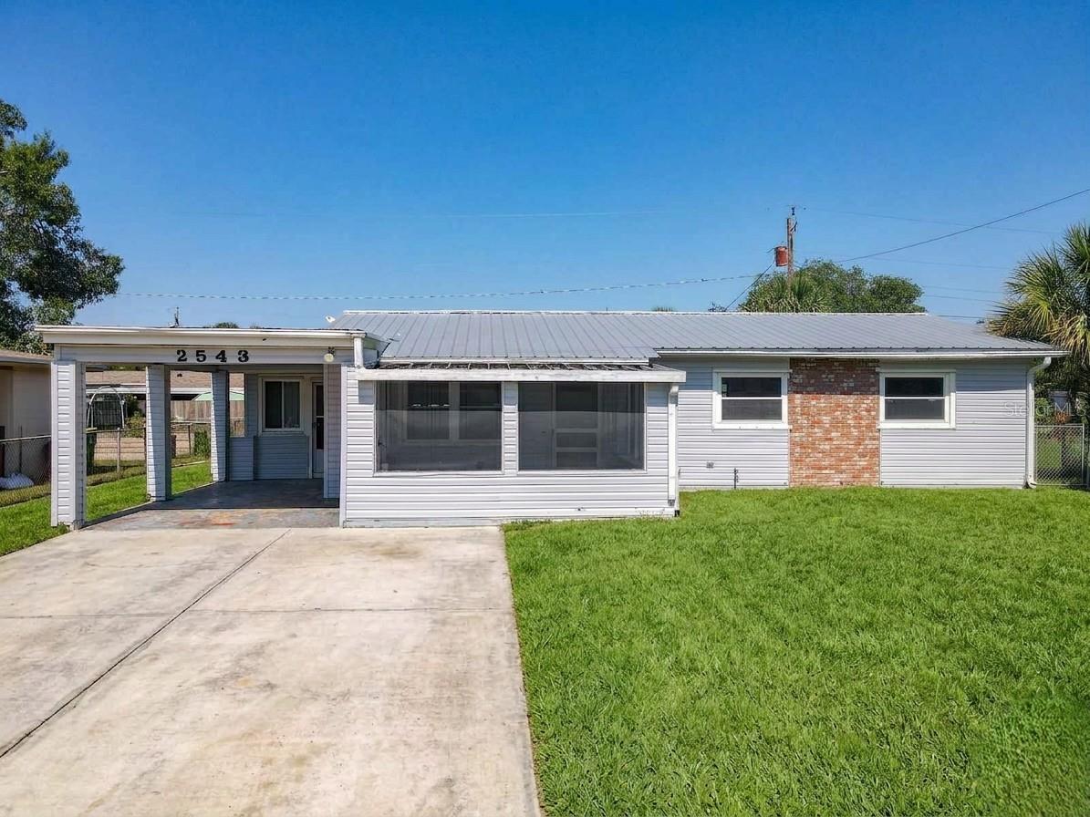 Beautifully Updated– Move-In Ready!Welcome to this stunning 4-bedroom, 2-bathroom home offering 1,579 square feet of beautifully optimized, move-in-ready living space. Located less than 30 minutes from the sun-kissed shores of Cocoa Beach, this residence boasts exceptional curb appeal with fresh exterior paint completed in 2025.

Step inside to find a bright interior featuring durable luxury vinyl plank (LVP) flooring and fresh paint throughout. The heart of the home features a modern kitchen equipped with a premium appliance package, including a stove, refrigerator, and microwave, while the primary bathroom showcases a tasteful style refresh completed in 2026. Designed for worry-free living, the home underwent a major mechanical and cosmetic overhaul in 2023, including a brand-new HVAC system, an energy-efficient hot water heater, and a matching washer/dryer set. Beyond the interior, the living space extends outdoors to a spacious, fully fenced-in backyard—offering a private sanctuary perfect for pets, play, or hosting weekend barbecues under the Florida sun. 

Combining premium modern upgrades with an unbeatable location near world-class beaches, dining, and space launch viewing, this turn-key gem is the perfect place to start living the coastal lifestyle.  NO HOA OR CDD