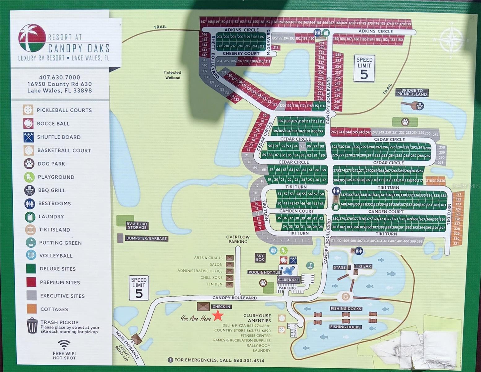 RESORT AT CANOPY OAKS - Land