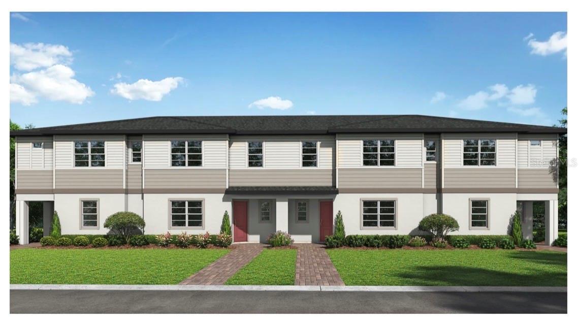 Welcome to this beautifully designed 3-bedroom, 2.5-bath townhome featuring an open and spacious floor plan that's perfect for modern living. The large kitchen is the heart of the home, complete with elegant quartz countertops, ample cabinet space, and plenty of room for cooking and entertaining. The bright living and dining areas flow seamlessly together, creating a warm and inviting atmosphere. Upstairs, you'll find three generously sized bedrooms, including a comfortable primary suite with a private bath. A convenient 2-car garage provides plenty of parking and storage. This move-in-ready townhome offers the perfect combination of style, comfort, and functionality.