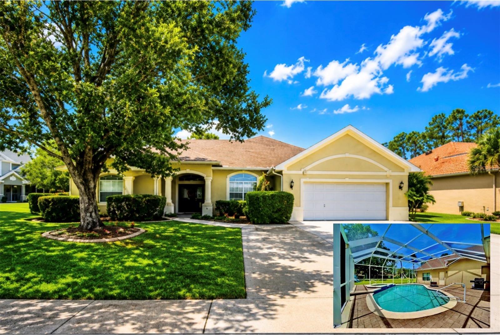 *** BRAND NEW ROOF AT CLOSING *** Large Pool Home with Heated Pool & Spa on Oversized Cul-de-Sac Lot. Welcome to your own private retreat in the highly desirable Lake View community of Indian Trails. Situated on a sprawling 16,000-square-foot cul-de-sac lot, this impressive 5-bedroom, 3-bath home offers almost 3,400 square feet of thoughtfully designed living space with room for everyone. The heart of the backyard is a stunning heated pool and spa, creating a true resort-style experience right at home. Whether you're enjoying a refreshing swim on a warm Florida afternoon, relaxing in the spa under the stars, or entertaining family and friends poolside, this outdoor oasis is designed for year-round enjoyment. The expansive screened lanai provides plenty of space for outdoor dining, lounging, and taking in the peaceful surroundings. Inside, the triple-split floor plan offers exceptional privacy and flexibility, making an ideal OPEN CONCEPT IN-LAW RETREAT.  A 4 Car Wide Driveway provides room for extra cars, without the hassle of playing musical cars!

The spacious kitchen opens seamlessly to the family room and pool area, creating the perfect setting for gatherings both large and small.

The oversized lot provides a rare combination of space and privacy, with ample room for pets, play areas, gardening, or simply enjoying the outdoors. A generous owner's suite offers a relaxing escape, while the additional bedrooms and baths provide comfortable accommodations for family and visitors.

Additional features include a brand-new roof at closing, two newer HVAC systems, a dedicated pool bath, abundant storage, and a location convenient to schools, shopping, restaurants, golf courses, and beautiful Florida beaches.

Homes offering this combination of size, condition, location, and a heated pool and spa are becoming increasingly difficult to find. This is more than just a home--it's a lifestyle opportunity designed for those who appreciate space, comfort, and year-round outdoor living.

Offered at $629,900. Schedule your private showing today and discover why you'll never want to leave your backyard paradise.