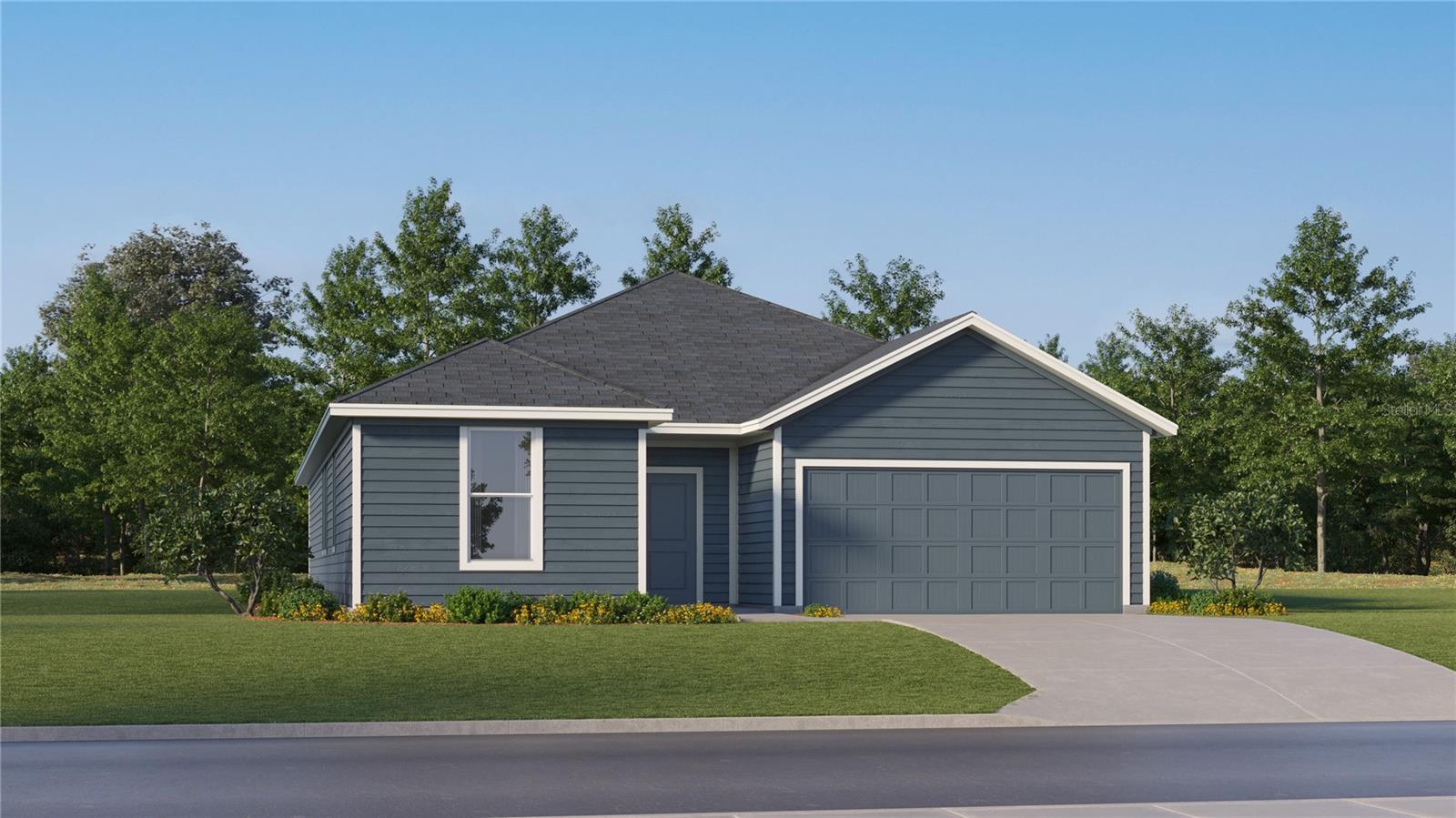 Under Construction. This new four-bedroom Hendrix offers spacious and convenient single-story living. Three secondary bedrooms are located near the front of the home off the foyer, near a versatile flex space ready to be used as an office or studio. An open-concept floorplan blends the kitchen, living and dining areas with easy access to a covered patio, while a luxe owner’s suite is nestled into a private rear corner, providing direct access to a full bathroom with dual sinks and a walk-in closet. Every home comes with Lennar’s Everything’s Included® promise, which includes new appliances as well as quartz countertops, and more in the price of your home.  The Glades at Crossprairie is one of the most anticipated new communities. Residents will enjoy an amenity-rich lifestyle with access to a sparkling swimming pool, modern fitness center, playground, trails and dog park. With convenient proximity to the Turnpike, this community is a short drive from downtown Saint Cloud and an array of outdoor recreation destinations, including Lakefront Park and Cherokee Point Conservation Area. Plus, the Lakefront Marina provides easy boat storage for endless fun on the water.