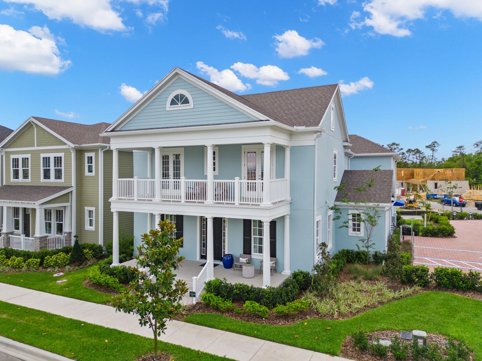 Under Construction. Welcome to the Marathon, a beautifully designed two-story home in highly sought-after Celebration, FL, offering 5 bedrooms, 3 bathrooms, and the perfect blend of luxury, comfort, and functionality. Located near Walt Disney World and just minutes from Orlando’s top attractions, Celebration is known for its charming downtown, scenic walking trails, dining, shopping, and vibrant community lifestyle.

This spacious floorplan is ideal for growing families, multi-generational living, or anyone seeking flexible living space. A first-floor fifth bedroom with a full bath provides the perfect guest suite, home office, or private space for visitors. Thoughtful upgrades throughout the home enhance both style and convenience.

The gourmet kitchen is a chef’s dream, featuring premium finishes, abundant cabinetry, and an adjoining morning kitchen—perfect for meal prep, coffee service, or entertaining with ease. The open-concept design flows seamlessly into the main living areas, creating an inviting atmosphere for everyday living and special gatherings.

Upstairs, enjoy a private balcony that offers a peaceful outdoor retreat. The luxurious primary suite features an elegant tray ceiling a super shower designed for relaxation.

Experience new construction living in Celebration, FL, where timeless charm meets modern convenience. Close to top-rated schools, parks, golf, and major highways, this exceptional home offers the Florida lifestyle you’ve been dreaming of.