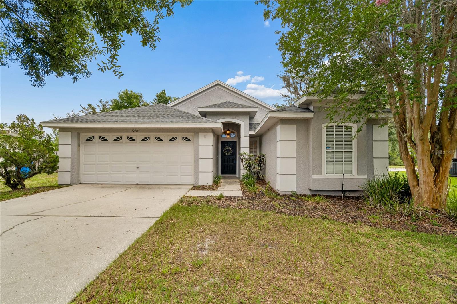 Welcome to Villarosa, one of Northwest Hillsborough County's most sought-after communities, where highly rated schools, beautiful parks, scenic walking trails, and championship golf create a lifestyle families never want to leave. Nestled on a peaceful conservation homesite at the end of a quiet cul-de-sac, this 3-bedroom, 2-bath, 2-car garage home offers something becoming harder and harder to find: the opportunity to make a home truly your own in an exceptional location. The popular split-bedroom floor plan, spacious living areas, and island kitchen provide the perfect foundation for your next chapter. Bring your ideas, add your personal style, and create the home you've always envisioned while enjoying all the benefits of this remarkable neighborhood. The backyard offers a peaceful conservation backdrop where deer are frequent visitors, creating the perfect setting for morning coffee, outdoor entertaining, or relaxing Florida evenings. Golf enthusiasts will appreciate being just minutes from several outstanding courses, including TPC Tampa Bay, Heritage Harbor, and the Eagles. Residents enjoy low HOA fees, NO CDD fees, beautiful community landscaping, picturesque ponds, and convenient access to shopping, dining, hospitals, and the Veteran's Expressway. The roof is approximately three years old, and we're located in an X flood zone which may offer substantial insurance savings. Zoned for highly regarded A+ McKitrick Elementary School, A+ Martinez Middle School, and A+ Steinbrenner High School, this home combines location, lifestyle, and opportunity in one of the area's most desirable communities. Some homes are all about the finishes. This one is all about the possibilities...and the location that makes them worth it.