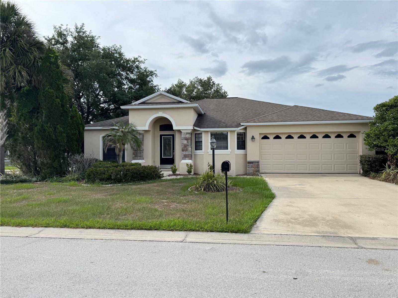 Welcome home to this beautiful corner-lot property featuring 3 bedrooms plus a 4th bonus room that may be used as an office, flex space, or potential bedroom. This 4th bonus room does not have a closet.

Inside, you’ll find a bright and connected layout with the kitchen overlooking the living room, creating a comfortable flow for everyday living and entertaining. The kitchen features granite countertops, stainless steel appliances, and a convenient bar seating area, perfect for casual dining or extra seating.

The spacious primary suite offers a tray ceiling, large walk-in closet, and private bathroom with double his-and-hers sinks and a relaxing garden tub. Additional features include faux wood blinds, a washer and dryer, and a large screened-in lanai where you can enjoy Florida living year-round.