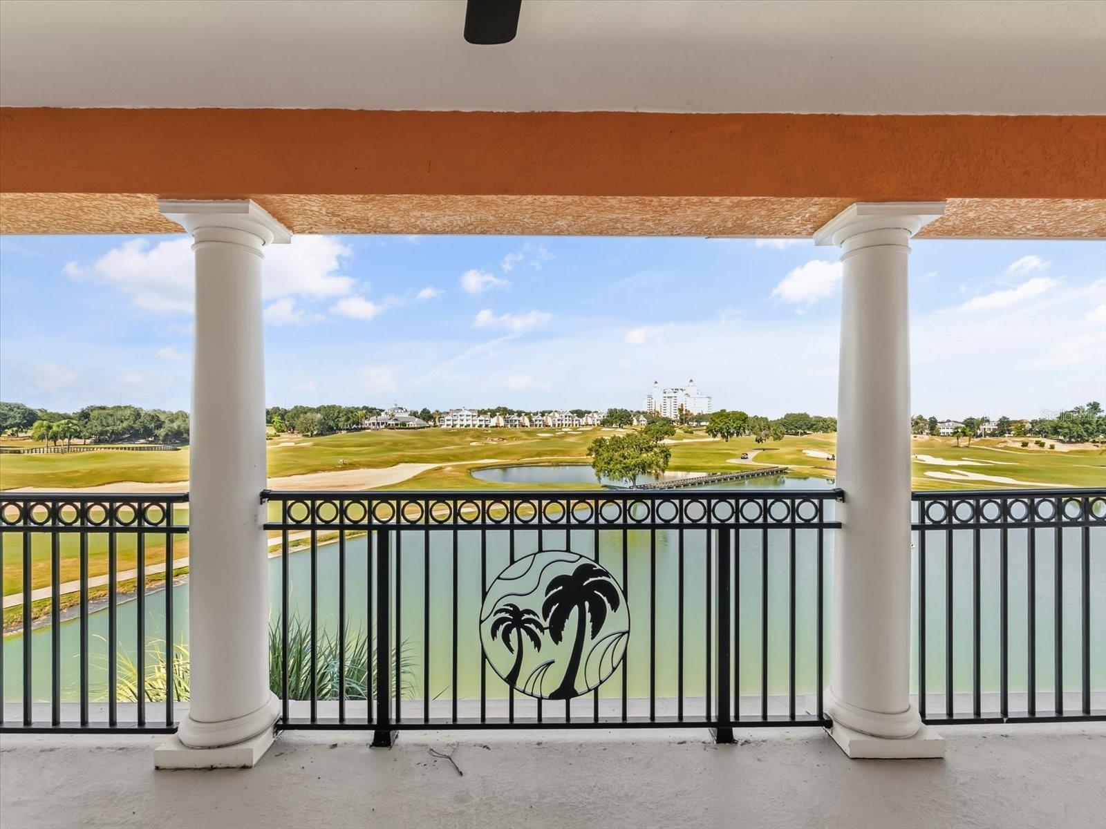 Virtually Staged. or virtually renovated. Massive Price Improvement!! Experience the best of Reunion Resort in this stunning three-story luxury home, offering breathtaking golf course and sunset views. Perfect for a memorable family vacation, this home has been thoughtfully updated with a new roof, fresh interior and exterior paint, new carpet, and 2022 A/C units. Boasting over 5,300 sq. ft., the spacious floor plan is designed for entertaining and comfortable family living. The elegant living room opens to a covered patio, ideal for enjoying Florida’s spectacular sunsets. Two primary bedrooms one on each level with California closets. Relax in the private courtyard pool, complete with an outdoor grill for al fresco dining. This home also features a large, private in-law suite and a two-car garage with ample space for vehicles and a golf cart. Reunion Resort is just 6 miles from Walt Disney World and offers world-class amenities, including three championship golf courses designed by Arnold Palmer, Tom Watson, and Jack Nicklaus, 14 community pools, and a multi-million dollar water park with a lazy river and water slide.