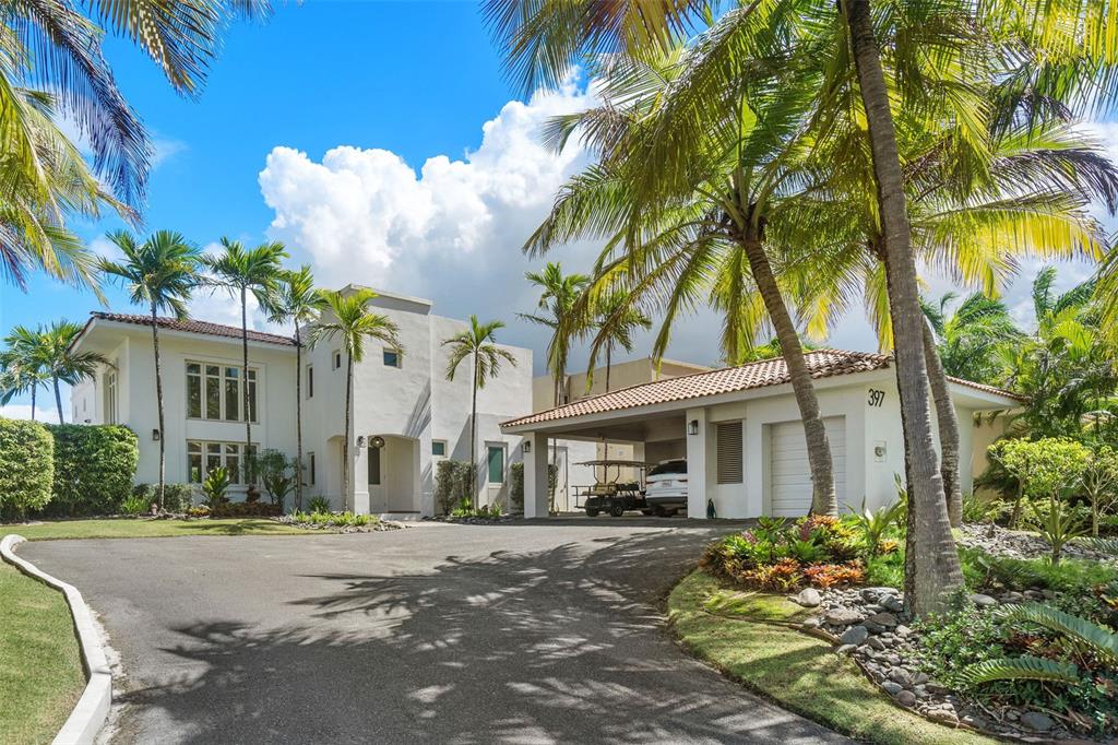 Beautifully renovated and completely turn-key, this home is nestled inside the highly desirable neighborhood of Dorado Beach East, just a golf cart ride from everything Dorado Beach has to offer–premier golf courses, beaches, pools, tennis courts, a five-star spa, restaurants, a water park facility, and a state-of-the art gym. This home features 3,526 square feet of interior living space highlighted by double-height ceilings in the formal dining room, a cozy family room overlooking the lush landscaped backyard, a completely renovated kitchen with top-of-the-line finishes, and a kitchen nook/office area perfect for family hangouts and work. Upstairs there are three large en-suite bedrooms and a laundry room.  The downstairs maid’s room comes complete with a full bathroom and a separate entrance. In the back of the home, a spectacular wall of glass doors opens to a backyard oasis with a saltwater pool, a large covered patio with lounger furniture and dining area, an outdoor shower and half bathroom off the pool area, and a built-in BBQ with an outdoor sink, perfect for entertaining family and friends. Full back-up generator, water cistern, 5-stage water filtration system, 2-car garage and covered golf cart parking included. 

This tranquil, move-in ready home also includes renderings and Construction Documents for an optional expansion that would add 2,000 square feet.  The already approved plans include two additional en-suite bedrooms, an additional bathroom, an office, a media room, a flex room, and an expanded primary suite plus an outdoor shower and much more.

Dorado Beach East is a beach-side community located inside the Dorado Beach Ritz-Carlton Resort & Golf Club, a five-star resort situated on a 1,400 acre reserve.  Experience the epitome of resort living while still being only a 30-minute drive to the San Juan city center.