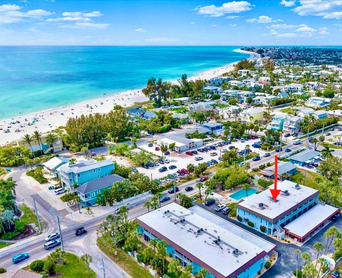 This beautifully updated 2BD/2BA coastal retreat offers the perfect blend of comfort, style, and location in the highly desirable Cayman Cay community on Holmes Beach. Ideally situated mid-island and just steps to the soft powdery sands of the Gulf, this TOP FLOOR residence is TURNKEY FURNISHED and truly MOVE-IN-READY.
Inside, you’ll find a bright, open layout with a relaxed beach-inspired feel, HURRICANE IMPACT-RATED Windows and thoughtful upgrades throughout. A MAJOR RENOVATION opened up the kitchen and main living area, creating a more spacious and modern flow with NO CARPET throughout the unit. The well-appointed kitchen features upgraded cabinetry, modern countertops, tile backsplash and stainless steel appliances, making it perfect for both everyday living and entertaining.
The main living space features custom wood accent wall detailing, adding a stylish coastal touch, and providing both durability and easy maintenance. Both bathrooms have been tastefully updated, and recent improvements include a NEW HURRICANE IMPACT-RATED TURTLE GLASS sliding door and a REFRESHED LANAI. Step out onto the screened lanai and enjoy peaceful surroundings with PARTIAL GULF VIEWS along with views of the pool and tropical landscaping, creating the perfect space to relax and unwind.
Additional features include a private owner’s storage room and a designated covered carport space for Unit #207. Cayman Cay offers a well-maintained community setting with a heated pool, shuffleboard courts, and BBQ grilling area, perfect for relaxing after a day at the beach or enjoying time with family and friends.
The location is truly unbeatable, just minutes from local restaurants, shopping, Publix, CVS, and everything that makes Anna Maria Island so special. For added convenience, the island trolley is nearby, making it effortless to explore the surrounding area. Enjoy convenient access on and off the island, along with a short drive to Sarasota Bradenton International Airport.
Whether you're seeking a full-time residence, a relaxing vacation retreat, or an investment property, this condo delivers the perfect blend of location, modern updates, and easy island living.

UNPACK, UNWIND, and START LIVING the island life from day one—while offering excellent INCOME POTENTIAL when you’re away.