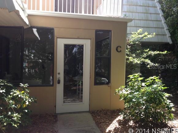 Lots of natural sunshine and yet private wooded setting, new tile flooring in kitchen and new back splash master bathroom upgrade, well cared for and ready to move in.Great location within the complex and best of all across the street from the no-drive beach. At this price will not be on the market long.Measurements presumed accurate but not guaranteed ;Water: City