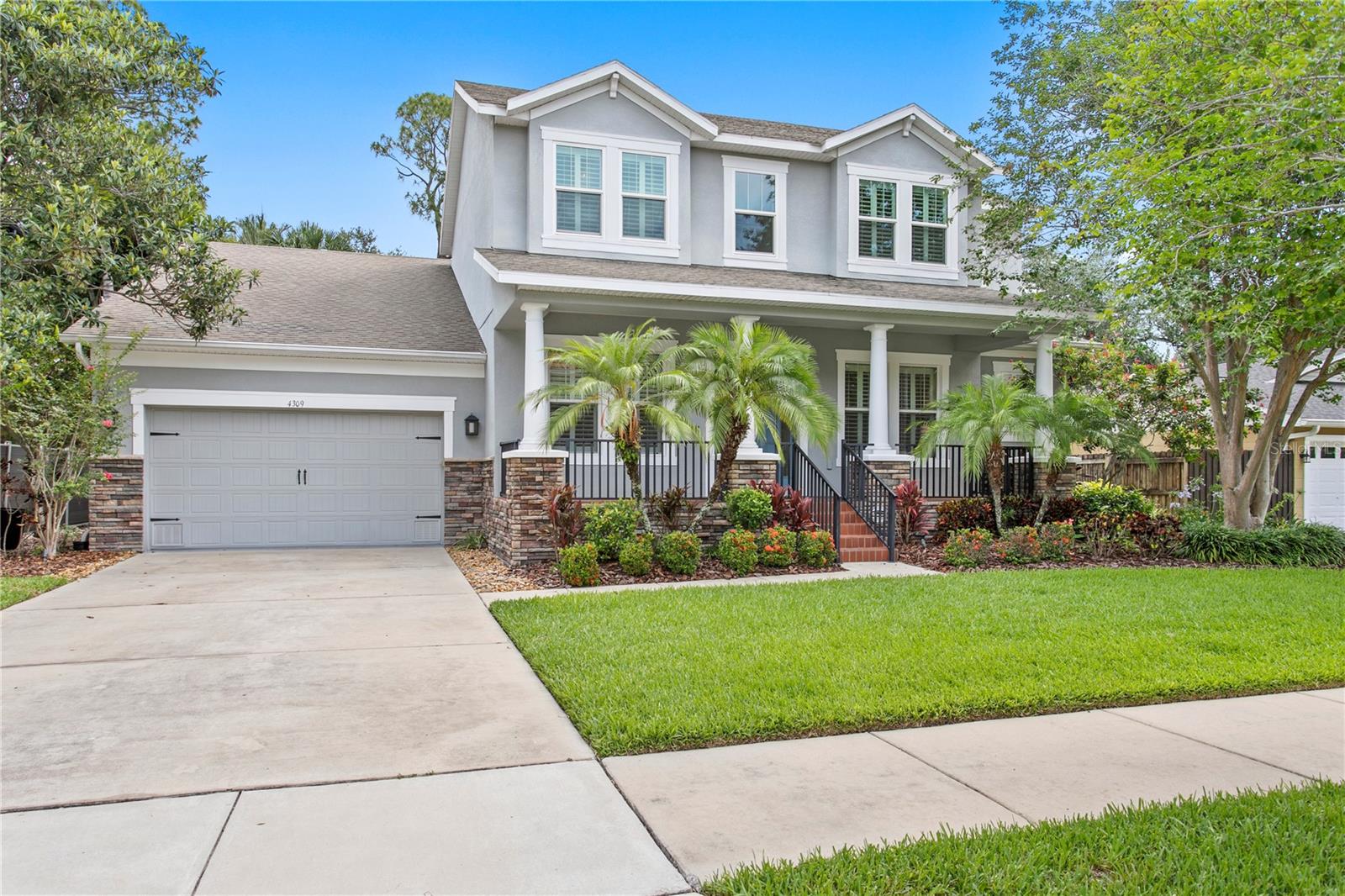 Welcome home to this beautifully elevated residence situated on a generous 75' x 120' lot in the
heart of South Tampa. Thoughtfully designed for both everyday living and entertaining, this
home offers an inviting blend of spaciousness, functionality, and timeless appeal. A grand entry
with soaring ceilings sets the tone for the home. Just off the foyer, French doors lead to a
versatile flex space that can serve as a private home office, playroom, study, or quiet retreat.
At the heart of the home, the thoughtfully designed floor plan seamlessly connects the formal
dining room, complete with a dry bar, to the expansive kitchen and family room. The kitchen is a
true gathering space, featuring abundant countertop prep space, a pantry, gas range, and views
overlooking the family room so you're always part of the conversation whether hosting friends or
enjoying a casual evening at home. An additional room tucked just off the kitchen provides the
perfect spot for a home office, homework station, or creative workspace.
A door opens to the screened lanai, seamlessly extending your living space outdoors and creating
the ideal setting for morning coffee, weekend barbecues, or relaxing evenings overlooking the
backyard. The sizable yard offers room to design a pool. A rare first-floor primary suite provides
a private sanctuary, complete with a spacious sitting area, spa-inspired en suite bath featuring
dual vanities, and a generous walk-in closet. The convenience of first-floor living allows for
comfort and flexibility for years to come. Upstairs, you'll find three additional well-appointed
bedrooms, including two connected by a Jack-and-Jill bathroom, along with an oversized bonus
room that can easily adapt to your lifestyle as a media room, playroom, fitness studio, home
office, or game room.
Ideally located in South Tampa, this home offers the space, flexibility, and lifestyle today's
buyers are searching for, with room to grow, entertain, and create lasting memories. So, what are
you waiting for . . .. hurry, this won’t last long.