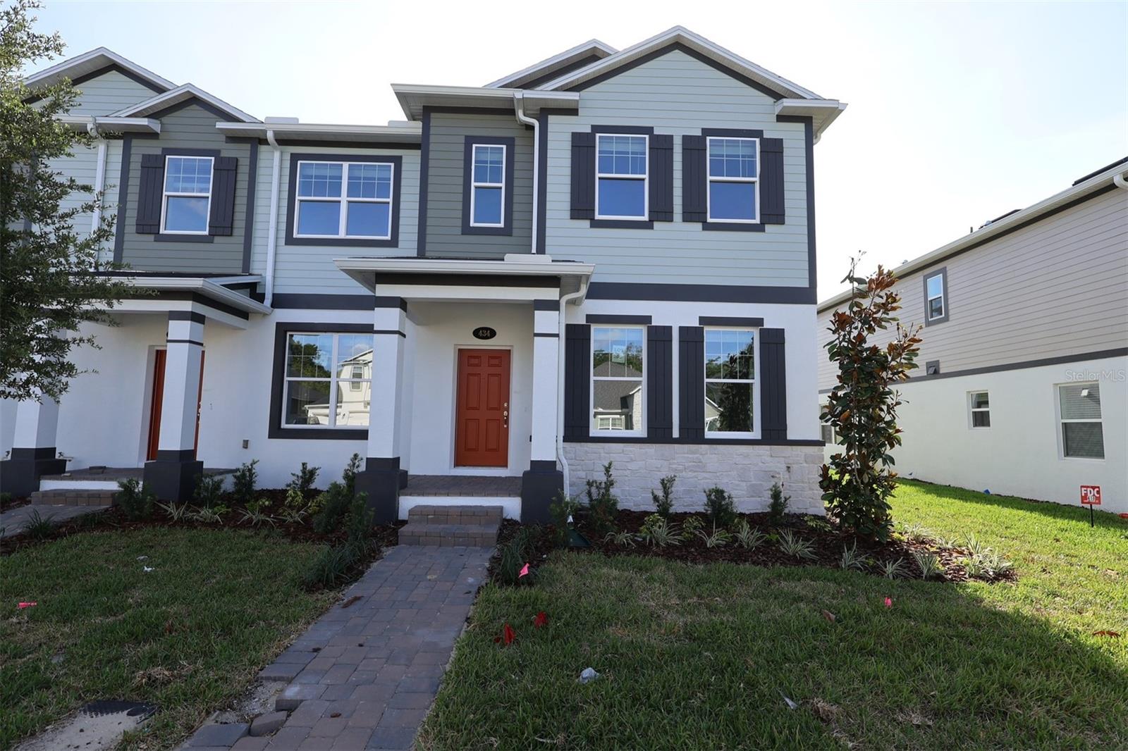 Under Construction. This new construction townhome at 434 Lady Palm Street in Apopka offers 1,833 square feet of thoughtfully designed living space. Built by M/I Homes, this 2-story townhome features 3 bedrooms and 2.5 bathrooms.

The open-concept living space creates a seamless flow throughout the home, perfect for both daily living and entertaining. Quality design elements are evident throughout, showcasing careful attention to detail and craftsmanship.

This townhome features the following:
* 3 bedrooms and 2 full bathrooms and a powder room
* Owner's bedroom with en-suite bathroom and walk-in closet
* Open-concept floorplan
* Versatile bonus room
* 1,833 square feet of living space
* 2-car garage

The neighborhood provides a welcoming environment with convenient proximity to local parks, offering opportunities for outdoor recreation and family activities. The area's established community feel combines well with the fresh appeal of new construction.

This townhome represents an excellent opportunity to enjoy the benefits of new construction quality while being situated in a desirable Apopka neighborhood. The combination of practical design, quality construction, and strategic location makes this an attractive option for those seeking a well-appointed home in Central Florida.