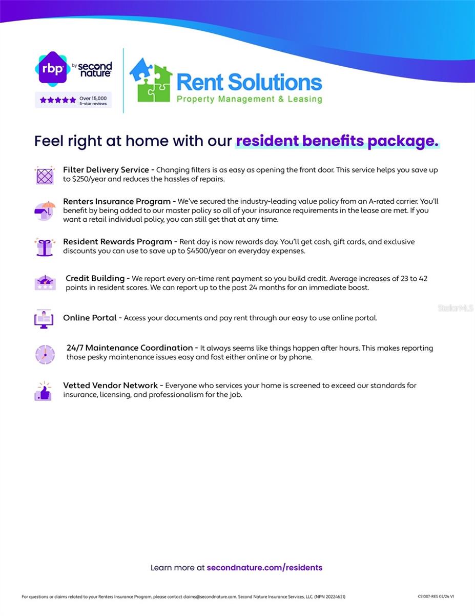 BAYPOINTE PRESERVE CONDO - Residential Lease