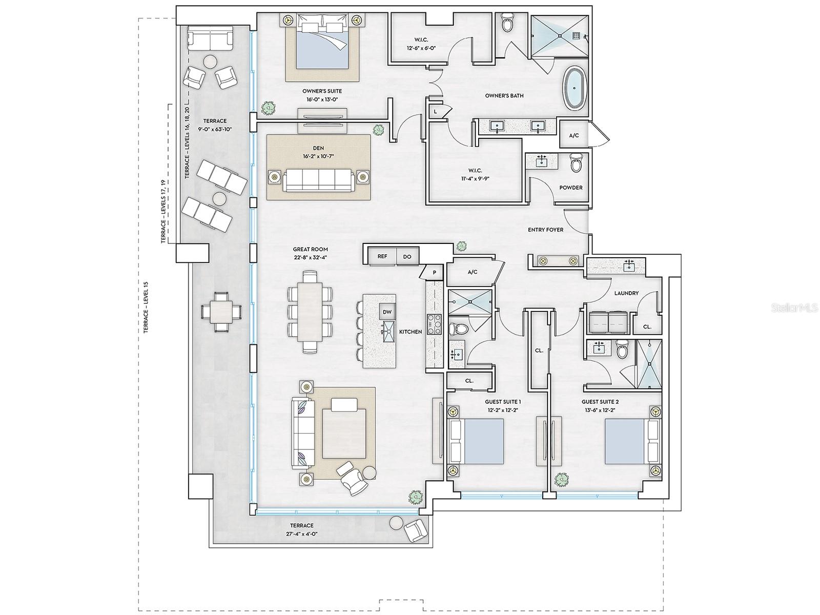 1000 BOULEVARD OF THE ARTS - Residential