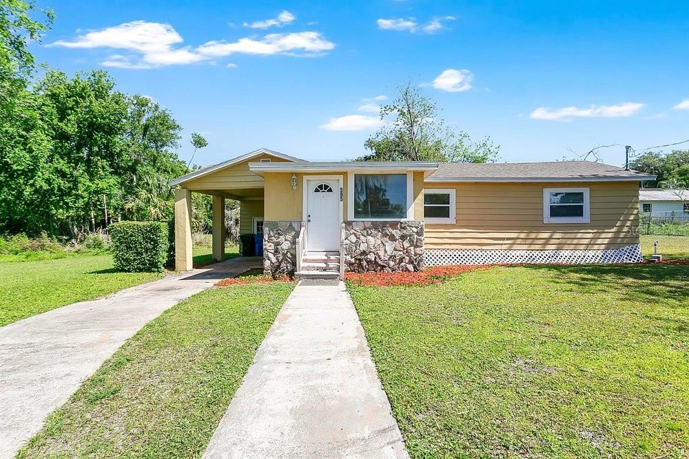 Welcome to 595 3rd St, a cozy and well-located single-family home in the heart of Oviedo’s Milton Square community. 920 sq ft of living space with efficient layout.  This 2-bedroom, 1-bath residence sits on a spacious 0.30-acre lot, offering rare room to expand, garden, or create your ideal outdoor living space. Whether you're a first-time buyer, investor, or downsizer, this property delivers exceptional value and opportunity. This property offers a rare combination of affordability, land, and location. With its generous lot size and solid structure, it’s perfect for renovation, rental income, or creating a personalized retreat in one of Central Florida’s most desirable communities.  Quiet street with easy access to downtown Oviedo, parks, and local shops.