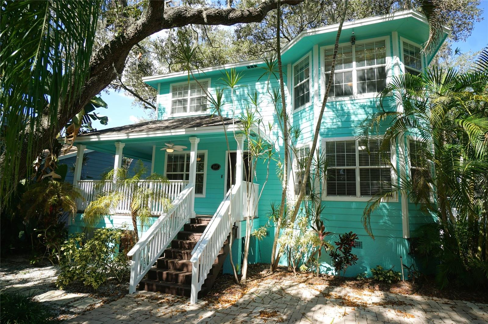 Nestled on a shaded riverfront lot in Seminole Heights, this spacious 3-bedroom, 2.5-bathroom home offers 1,614 sq. ft. of comfortable living space with a perfect blend of nature and city convenience. A covered front porch with partial wraparound design welcomes you with peaceful river views. Inside, you'll find a large open living and dining area, ideal for entertaining or relaxing. Just off the living space is an expansive deck with a shade canopy, pond, floating dock access, and additional outdoor storage. The backyard overlooks the scenic Hillsborough River with access leading out to the bay. The kitchen comes fully equipped with a side-by-side refrigerator, smooth-top range, dishwasher, and microwave. Adjacent to the kitchen is a convenient half bath and laundry area with full-size washer and dryer included. The first floor also features a spacious family room for added living space. All bedrooms are located upstairs. The primary suite offers abundant natural light, a large walk-in closet, vanity area, and private bath with tub/shower combination. Two additional bedrooms share a hall bathroom with tub/shower combo. Ceiling fans are installed in the living room and all bedrooms for added comfort. It is conveniently located near trendy Seminole Heights shops, restaurants, schools and entertainment. Lawn care is included in the rent. No HOA. Small Pets OK. Please note: Boat lift is not available for tenant use. TVs with mounts, security cameras, and blinds are provided but not warranted.

All residents are enrolled in the Resident Benefits Package which is an additional $60/month, payable with rent and includes renters insurance, utility concierge service, HVAC air filter delivered monthly (for applicable properties), our best-in-class resident rewards program, online maintenance portal, online rent payment portal, one late-fee waiver and much more!

If you decide to apply for one of our properties, there is an $99 per adult application fee that is non-refundable. Anyone aged 18 or above who will be residing at the property must apply. We will (1) check your credit report; (2) check for any past evictions; (3) verify your employment, if applicable; (4) personal income, assets, or assistance must be sufficient and verifiable; (5) verify your previous landlord references; and (6) perform criminal background screening; (7) be aware that some associations also have application fees. We encourage you not to apply if you have bad credit references or poor rental history.