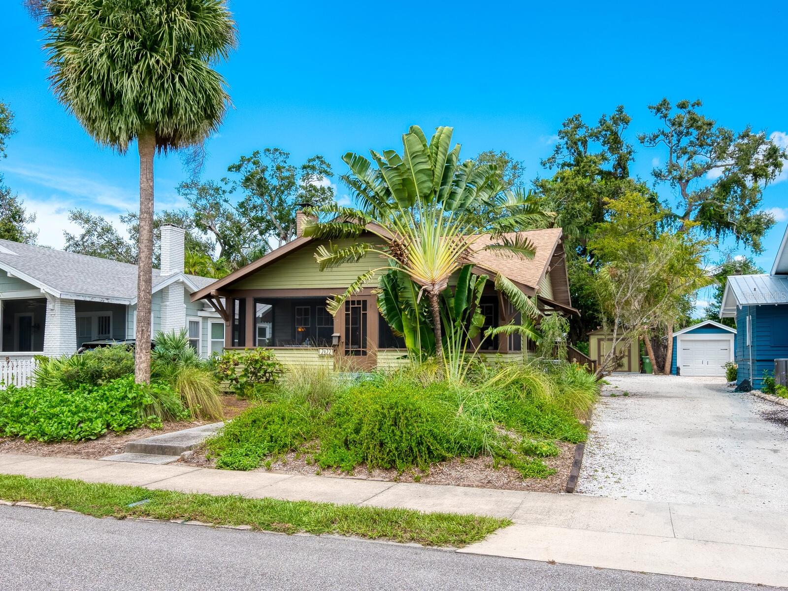 For the true Craftsman aficionado, this historic bungalow is a rare find. Painstakingly redesigned and restored by a skilled craftsman, every detail has been carefully preserved and elevated, creating a home that is as much a work of art as it is a residence. From its timeless architectural lines to the thoughtful updates, this is a treasure to behold.

The wide, welcoming front porch sets the tone for what lies within. Step inside to discover the kind of craftsmanship old-house lovers dream of, including beautifully preserved hardwood floors that tell nearly a century of Bradenton’s story. The kitchen has been thoughtfully updated with granite countertops and rich wood cabinetry, blending modern convenience with historic charm.

At the heart of the home is the front rocking-chair porch, where river breezes drift through the neighborhood and neighbors stop to visit. This is the kind of walkable, front-porch community that has become increasingly rare—a place where people know each other and life moves at a more enjoyable pace.

Bungalow living encourages simplicity, comfort, and an intentional use of space, and this home embodies that philosophy in every corner. Equally appealing is its location in one of Bradenton’s most beloved historic neighborhoods. Leave the car behind and bike or stroll to downtown Bradenton’s Riverwalk, farmers market, theater, library, Village of the Arts, festivals, waterfront events, pubs, and restaurants. When you’re ready for a day at the beach, the white sands of Anna Maria Island are just minutes away.

Southern Living recently named Bradenton the #1 “Charming River Community,” and homes like this are the reason why. Lovingly restored and beautifully maintained, this historic bungalow offers the opportunity to own a piece of Bradenton’s past while enjoying the very best of its vibrant present.