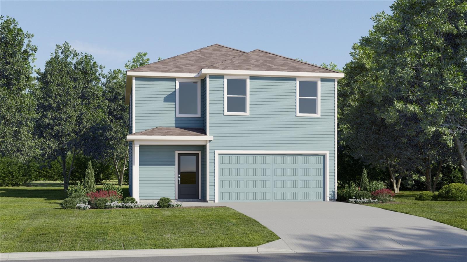 This trendsetting Capri covers two stories and includes four bedrooms, two and a half bathrooms and a two-car garage. An open-concept floorplan makes up the first level, blending the kitchen, dining room and family room with easy access to an inviting covered patio. On the second floor, a versatile loft provides a convenient shared living space easily accessible from three bedrooms and a lavish owner’s suite with a full-sized bathroom. Each home comes with Lennar’s Everything’s Included® promise, which includes new appliances as well as quartz countertops, blinds, and more in the price of your home. Sugarloaf Ridge is one of the most modern and anticipated new communities. At Sugarloaf Ridge, EV Charging is in your garage. New R19 insulation provides for a quiet, comfortable and highly energy efficient home. LP Siding gives durability and impact resistance to your beautiful Florida home. Families can take advantage of the glorious resort-style swimming pool with restroom cabana, sports fields along with a playground and dog park! This community offers a prime location just a short drive from local entertainment, parks and recreation destinations. Close to major roadways and theme parks. What are you waiting for? Call and make an appt today.