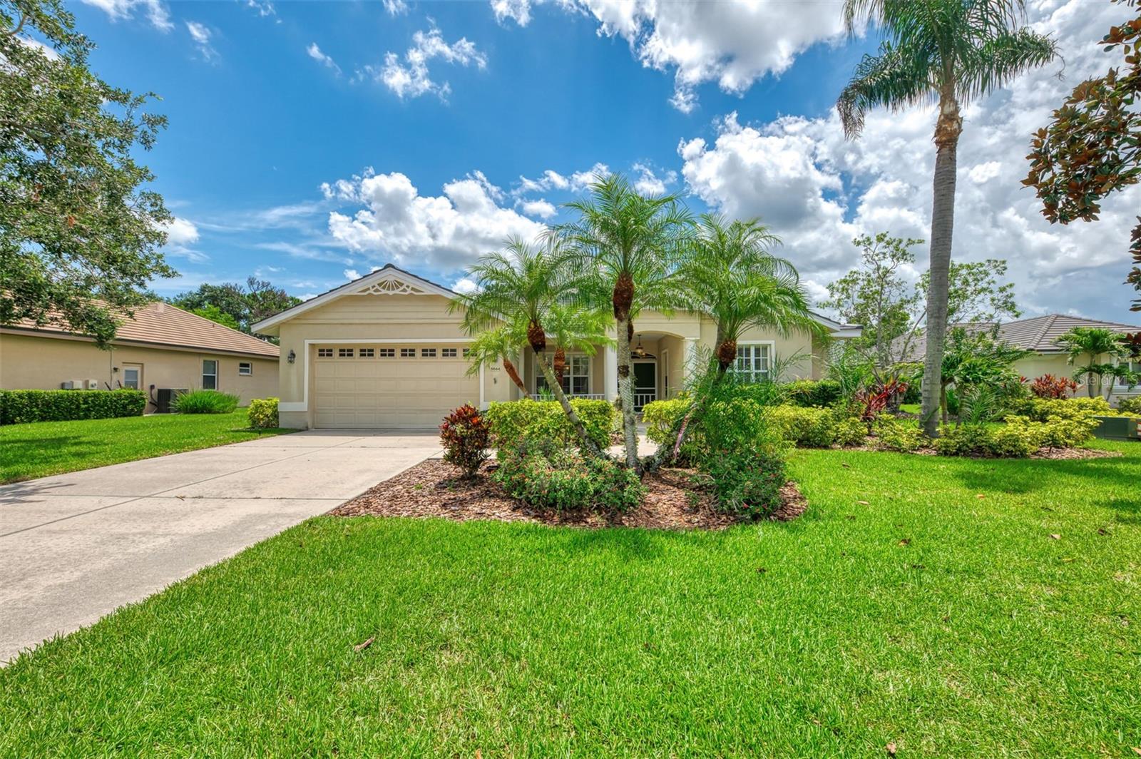 HUGE PRICE REDUCTION!! Beautiful Family Pool Home located in The Plantations of Tara. This subdivision offers the largest homes in the Tara Golf and Country Club. Sitting on a Large lot almost a 1/2 acre. Brand New Slate Tile Roof installed in May 2025. This property is being offered Turnkey Furnished. A true 4 bedroom, 3 bath plus Den for home office. This home offers lots of room for a large family. High and vaulted ceilings throughout. Four sliding glass doors that all open to the caged Pool. Large pool with spa that can be heated in the winter months. Pool area offers lots of covered space so you can enjoy the Florida weather. Ready for immediate occupancy. This home has been gently used as the sellers are Foreign Nationals and were only part-time residents. NO Membership required. You can join the Tara Golf and County Club if you want for an extra fee. Verify Fee with the club. The Tara Golf and CC offers: Golf, Tennis, Fitness, Pool and Dining. If you want to join a social club. Tara Club has discounted rate till 12/31/25.