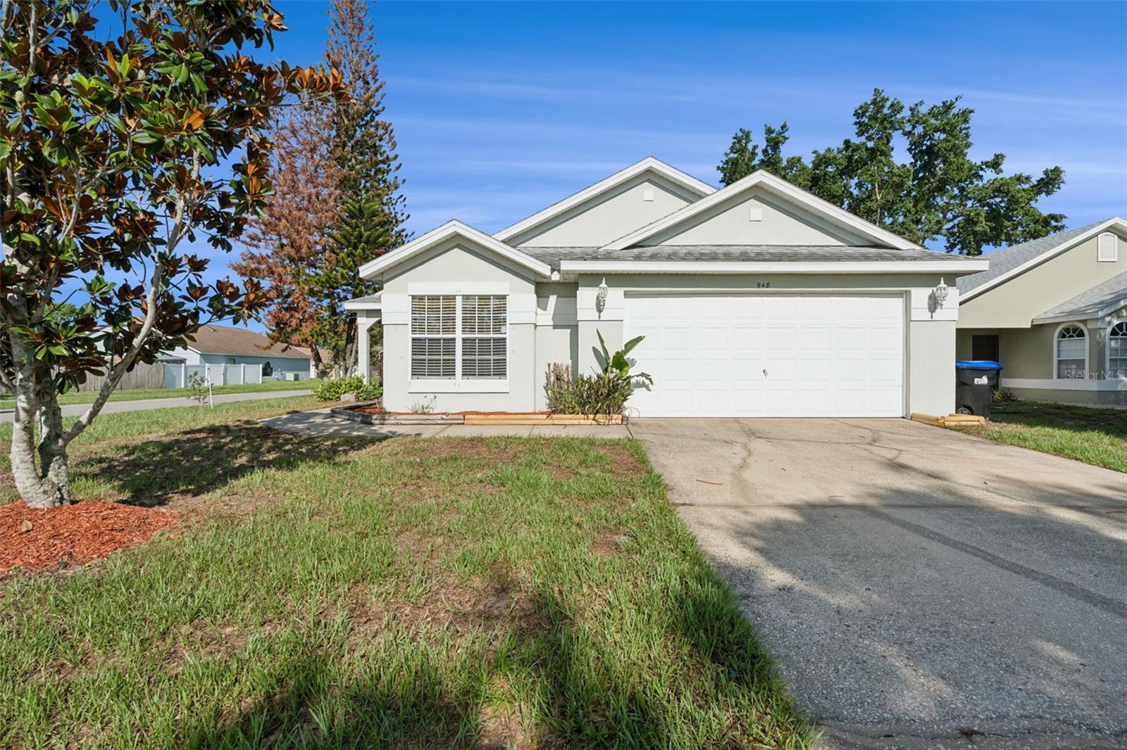 Welcome to 948 Rivecon Avenue, a well-maintained home situated on a spacious corner lot in Orlando's established Winding Creek community. Freshly painted and thoughtfully maintained, this home's standout feature is the expansive Florida room spanning nearly the entire length of the home, creating exceptional flex space rarely found at this price point. Whether you envision a second living area, game room, home office, fitness space, hobby room, or the ultimate entertaining area, this versatile space offers endless possibilities. The home also features updated plumbing, a newer roof, and a 2022 HVAC condenser, providing peace of mind for years to come.

Surrounded by mature landscaping including a stately magnolia tree, vibrant hibiscus, and soaring Norfolk pines, the property offers outstanding curb appeal and a welcoming first impression. Inside, natural light fills the open floor plan, where the kitchen features stainless steel appliances, a pantry, abundant cabinet space, and generous prep areas. The spacious primary suite offers a walk-in closet, garden tub, and separate walk-in shower, while the split-bedroom layout provides comfort and privacy for family members and guests alike.

Located just minutes from UCF, Research Park, Waterford Lakes Town Center, Orlando International Airport, and major roadways including SR-417 and SR-408, this home offers convenient access to shopping, dining, entertainment, and everyday necessities. If you've been searching for a move-in ready home with flexible living space, important system updates, and a central Orlando location, your search is over.