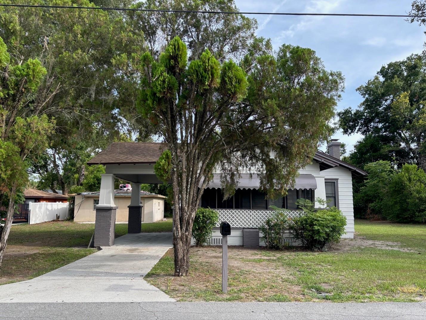 Nicely updated home in a neighborhood seeing renewed interest. The main house offers more than 1,600 square feet under roof, with 1,217 square feet of living space that includes 3 bedrooms and 2 full bathrooms. Recent improvements include updated HVAC, hot water heater and electrical systems, a newer roof, fresh interior and exterior paint, updated carpeting, and new blinds. The kitchen and main bathroom were remodeled a few years ago and remain in great condition.

Additional features include a primary bedroom with an attached bath, an indoor laundry area, and a storage shed. The 672-square-foot detached garage on the property offers an excellent potential for conversion into an in-law suite or ADU. Situated on a 0.31-acre lot, the property provides plenty of parking and flexibility. It is well-suited as a primary residence or an investment opportunity with room to expand the living space.

The home is near Lakeland Regional Health Center and highly rated Lincoln Academy elementary magnet school & Rochelle School of the Arts.