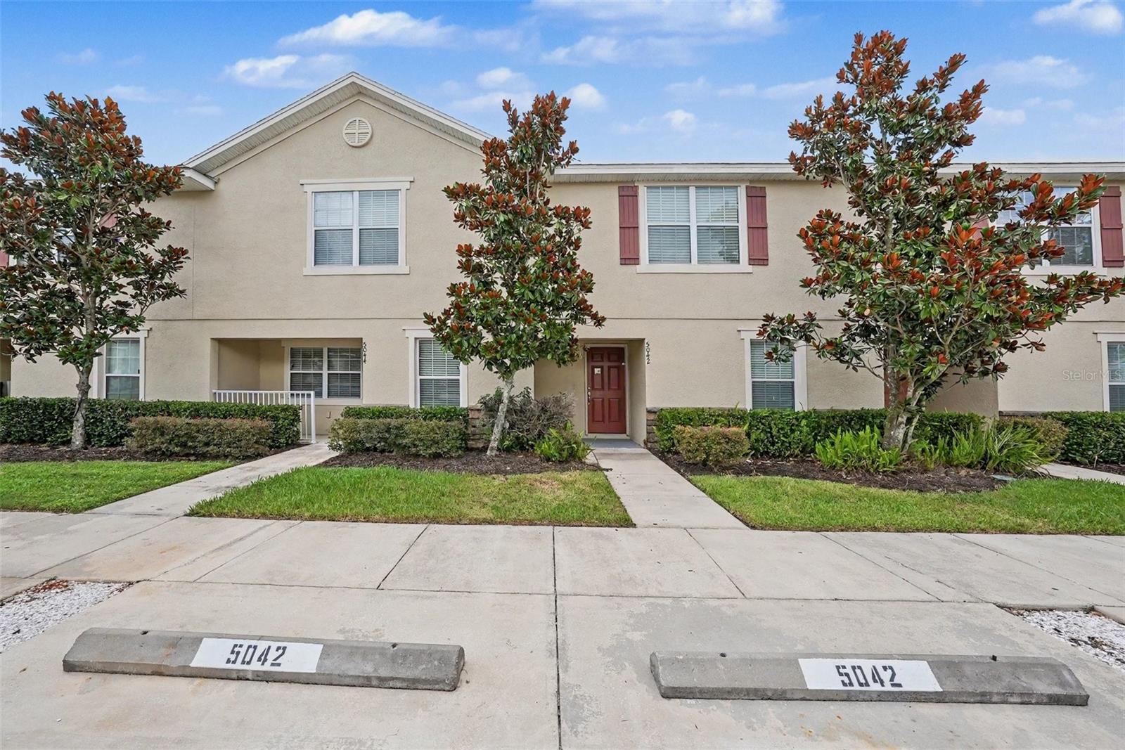 Welcome to this 4-bedroom, 3-bathroom home located in the desirable Santa Fe At Westbrooke neighborhood. This residence features a spacious, open-concept floor plan that effortlessly connects the main living spaces. The updated kitchen is both functional and stylish, boasting beautiful granite countertops and stainless-steel appliances. The primary suite offers a comfortable retreat, complete with a large walk-in closet and an attached bathroom featuring a double vanity. Step outside to enjoy a private, fully fenced-in backyard that provides plenty of space for outdoor activities. Everyday convenience is right around the corner! You are just moments away from The Grove at Wesley Chapel and KRATE at The Grove, offering an abundance of dining, shopping, and entertainment options. Additionally, the Tampa Premium Outlets are only about 10 minutes away. Schedule your private showing today!