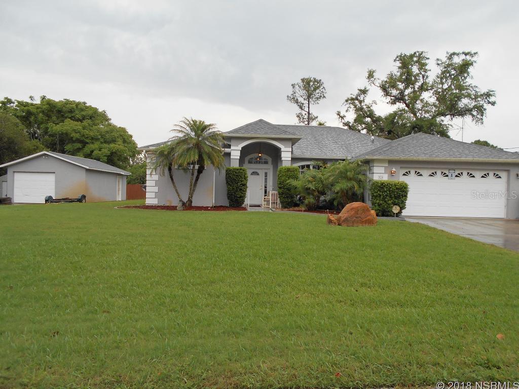 THIS PAYTAS BUILT BLOCK HOME WITH INTRACOASTAL ACCESS IS LOCATED IN CORY ESTATES SUBDIVISION. 3 BEDROOM 2 BATH 2 GAR GARAGE WITH A SPACIOUS OPEN FLOOR PLAN HAS A HUGE MASTER BEDROOM WITH GARDEN TUB,  SEPERATE SHOWER AND HIS AND HERS WALK-IN CLOSETS. SEPERATE FORMAL DINING AREA AS WELL AS AN ENCLOSED SITTNG AREA. INSIDE HAS ALL NEW PAINT, CARPET AND TILE THROUGHOUT ALSO NEW APPLIANCES. OUTSIDE HAS A SEPERATE CONCRETE DRIVEWAY LEADING TO THE 19X30 FOOT DETACHED GARAGE WITH SEPERATE STORAGE SHED, LARGE LOT WITH PLENTY OF ROOM FOR ALL YOUR TOYS AND A POOL. CORY ESTATES PROPERTY OWNERS ENJOY DEEDED INTRACOASTAL ACCESS FROM THE PRIVATE BOAT LAUNCH. THIS IS A GREAT NEIGHBORHOOD CLOSE TO SHOPPING, RESTAURANTS AND THE BEACH. ;Water: City