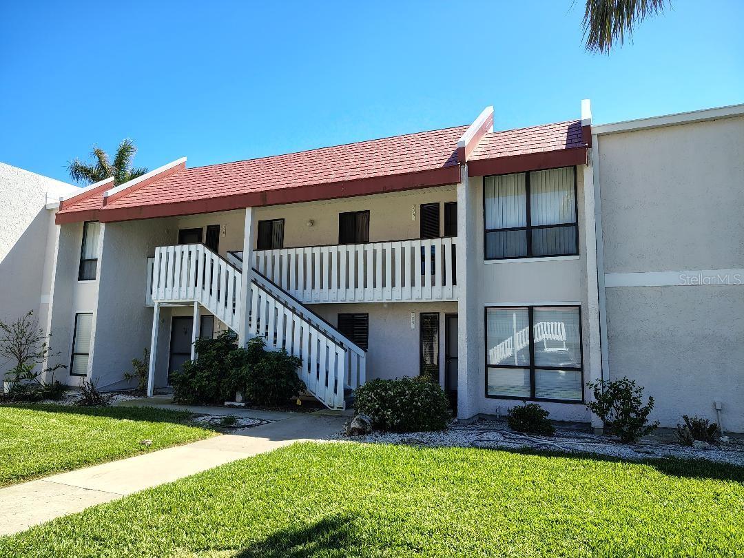 Welcome to your great escape on Anna Maria Island with the largest saltwater pool on the Island view right out your back lanai. Runaway Bay ground floor unit #125 2 bedroom/2 bathroom comes completely ready to move into or utilize as short term reservations for income. Kitchen and bathrooms are all newly renovated including appliance package in the kitchen, large closet pantry for storage. New washer and dryer have been installed. Fresh furnishings and decor have just been added to living room, bedrooms and dining room. Just steps across for you or your guests to the sandy Gulf beach or enjoy dining and shopping all over the historical Island. Schedule your showing now.