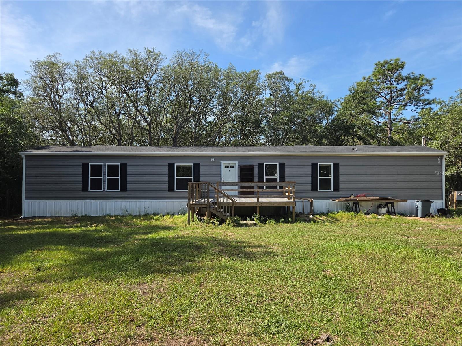 Built in 2021, this move-in ready manufactured home in Hernando, FL offers the space and freedom buyers are searching for — 3 bedrooms, 2 bathrooms, and 1.34 acres of land in Citrus County with no HOA and no CDD fees. The open floor plan is bright and functional, designed for real everyday living. LDRMH zoning gives you flexibility rare at this price point. Whether you're looking for rural Florida living, room for animals, or simply a newer home on acreage without the restrictions — this is it. Priced at $215,000. Schedule your showing today.