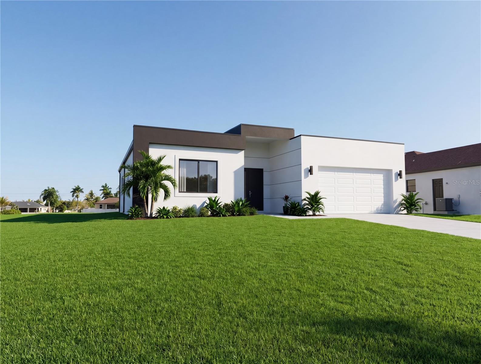 Stunning 4-Bedroom New Construction in Cape Coral, with 1,904 sq. ft. of modern living space in desirable NW Cape Coral. This thoughtfully designed home features quartz countertops, tile flooring throughout, soaring ceilings, and an open-concept layout perfect for everyday living and entertaining. The spacious kitchen offers a large island and premium finishes, making it the true heart of the home. Enjoy a split-bedroom floor plan, including a convenient Jack-and-Jill bathroom and a private primary suite with dual sinks and a walk-in closet. Located near shopping, dining, and Cape Coral’s expanding growth corridor. Don’t miss the opportunity to own this stunning new home—schedule your private showing today!