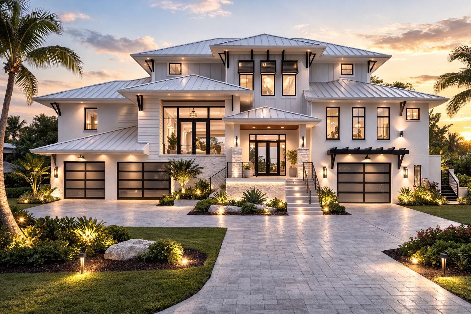 Pre-Construction. To be built. Brought to you by Noah Thomas Builders, discover an exceptional blend of sophistication and coastal living in this stunning new construction home, perfectly positioned on a prime Intracoastal waterfront lot at 17411 1st St E. This 4-bedroom, 4-bath residence with a 3-car garage offers a rare opportunity to own a thoughtfully designed luxury home in one of the Gulf Coast’s most desirable beach communities. Crafted with a refined modern coastal aesthetic, the home showcases soaring ceilings, expansive windows, and a light-filled interior that highlights the natural beauty of its waterfront setting. High-end finishes and carefully curated design elements elevate each space, creating a timeless yet contemporary feel throughout. The thoughtfully designed floor plan offers both comfort and functionality, with generous living areas ideal for everyday living, hosting, and accommodating guests with ease. The primary suite is designed as a private retreat, offering a serene space to unwind, while additional bedrooms provide flexibility for guests, family. Every detail has been considered to enhance both livability and style. Step outside to your private outdoor oasis, where a resort-style pool and spa set the stage for relaxation and entertaining. The waterfront setting creates a peaceful backdrop, perfect for enjoying morning coffee, afternoon sun, or evening gatherings. With direct access to the Intracoastal Waterway, you’ll experience the ultimate boating lifestyle—whether it’s a quick cruise, paddleboarding, or simply enjoying life on the water right from your backyard. Every detail has been carefully curated to deliver both luxury and functionality, creating a home that is as livable as it is impressive. Located in the charming community of Redington Shores, residents enjoy a quieter, more residential beach setting while remaining just moments from the area’s best dining, marinas, and boutique coastal destinations. Spend your days at nearby white sand beaches, explore the surrounding islands, or enjoy easy access to Madeira Beach, Treasure Island, and downtown St. Petersburg. This is more than just a home—it’s a lifestyle defined by waterfront living, coastal elegance, and everyday luxury. A rare opportunity to own a new construction residence that truly captures the essence of Florida living.