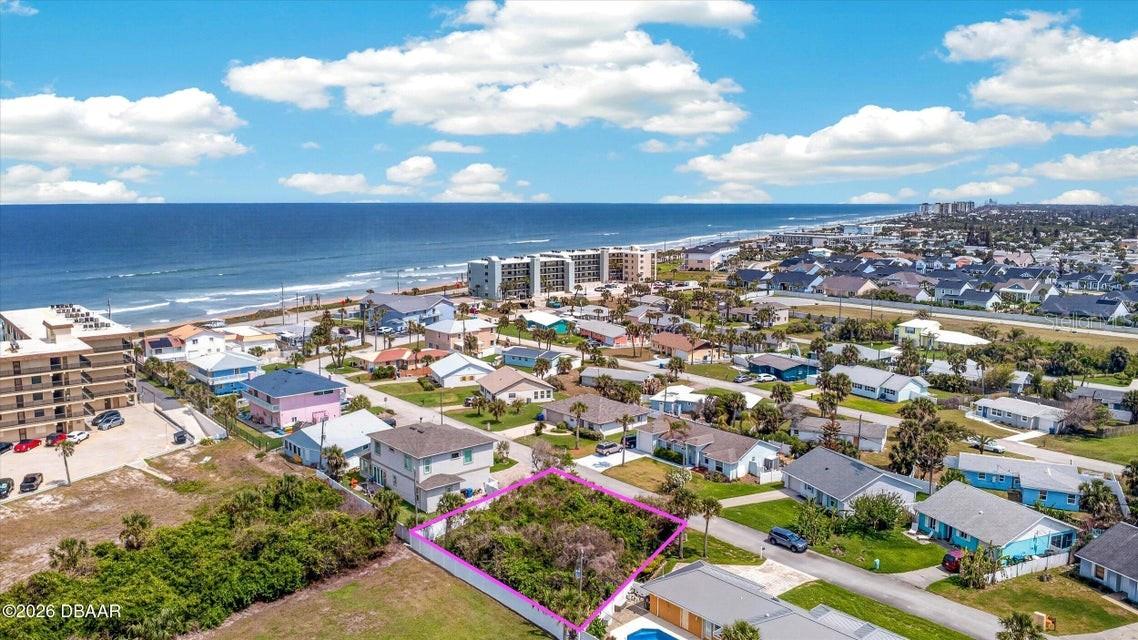 Rare opportunity to own vacant land beachside in Ormond Beach! This uncleared 90 x 86 lot is zoned R-4 and ready for its next owner to bring their vision to life. Build your dream home just a few blocks from the beach and enjoy the coastal lifestyle, with nearby access to shopping, dining, parks, and everything Ormond Beach has to offer. Information recorded in MLS is intended to be accurate but cannot be guaranteed. Everything should be independently verified. Buyer to verify all zoning, building requirements, utilities, permitting, lot dimensions, and buildability with the appropriate local authorities