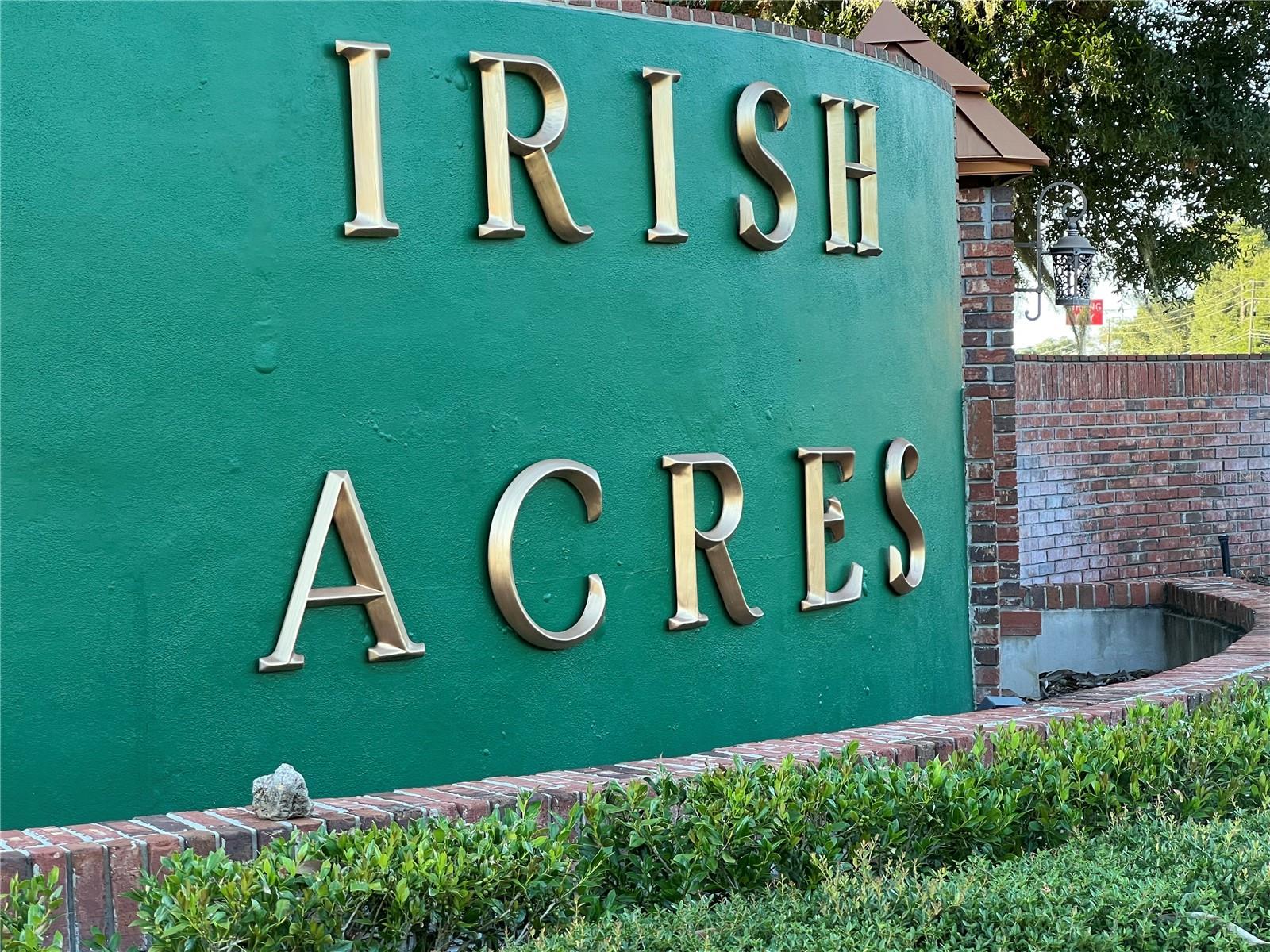 IRISH ACRES - Land