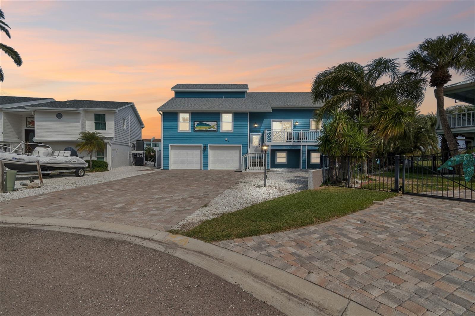 Virtually Staged. Welcome to your slice of paradise in beautiful, sunny Indian Rocks Beach! This spectacular waterfront single-family residence is just moments from the Gulf, offering an expansive coastal lifestyle and incredible income potential. Boasting seven bedrooms, three full baths, and sprawling living areas, this home is exceptionally spacious. It is perfectly designed to comfortably accommodate large, multi-generational families or serve as an unforgettable getaway for large groups of friends seeking the ultimate waterfront vacation rental.

Spend your days lounging by your private waterside pool, taking a short stroll to the pristine sugar-sand beach, and ending every evening mesmerized by spectacular Gulf Coast sunsets. Beyond the sand, you are perfectly positioned near highly sought-after attractions. Enjoy thrills at Splash Harbour Water Park, explore the scenic boardwalks of the Indian Rocks Beach Nature Preserve, and indulge in fresh, local catches at favorites like Guppy's, Crabby Bill's, and the iconic waterfront dining at Salt Rock Grill.

With private saltwater canal frontage, a boat ramp, and highly desirable short-term rental flexibility, this property is a unique find for both personal enjoyment and revenue generation. Getting to your coastal retreat is a breeze with close proximity to St. Pete-Clearwater and Tampa International Airports. Don't miss this opportunity to secure a sprawling waterfront haven that perfectly blends the ultimate lifestyle with phenomenal investment potential! (Mortgage savings may be available for buyers of this listing).