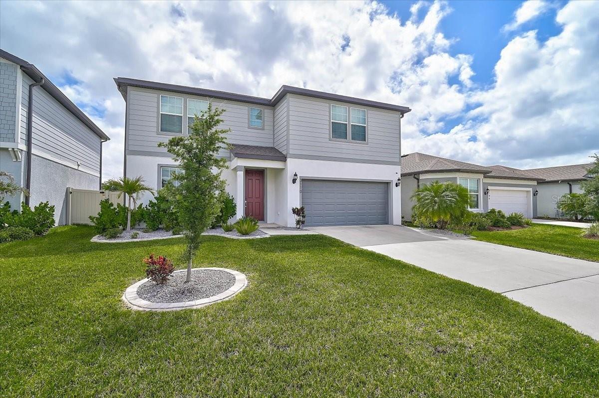 Welcome to 3110 61st Dr E in Ellenton, a thoughtfully designed four-bedroom, three-and-a-half-bath home offering a blend of style and functionality. The upgraded kitchen features white cabinetry, quartz countertops, a tile backsplash, stainless steel appliances, a spacious center island, and a walk-in pantry, all opening to the main living areas for easy flow and everyday living.

The first floor includes a private primary suite, an enclosed flex room ideal for a home office or study, and a convenient laundry room with washer and dryer. Step outside to an oversized covered lanai, providing a great space for relaxing or entertaining.

Upstairs, a versatile loft offers additional living space suited for a variety of needs. Additional features include an epoxied garage floor, reverse osmosis water system, updated front landscaping, and window coverings throughout.  The hurricane shutters are kevlar fabric for extra peace of mind!

Conveniently located near major roadways, shopping, dining, and everyday amenities, this home offers comfort, flexibility, and modern finishes in a desirable location.