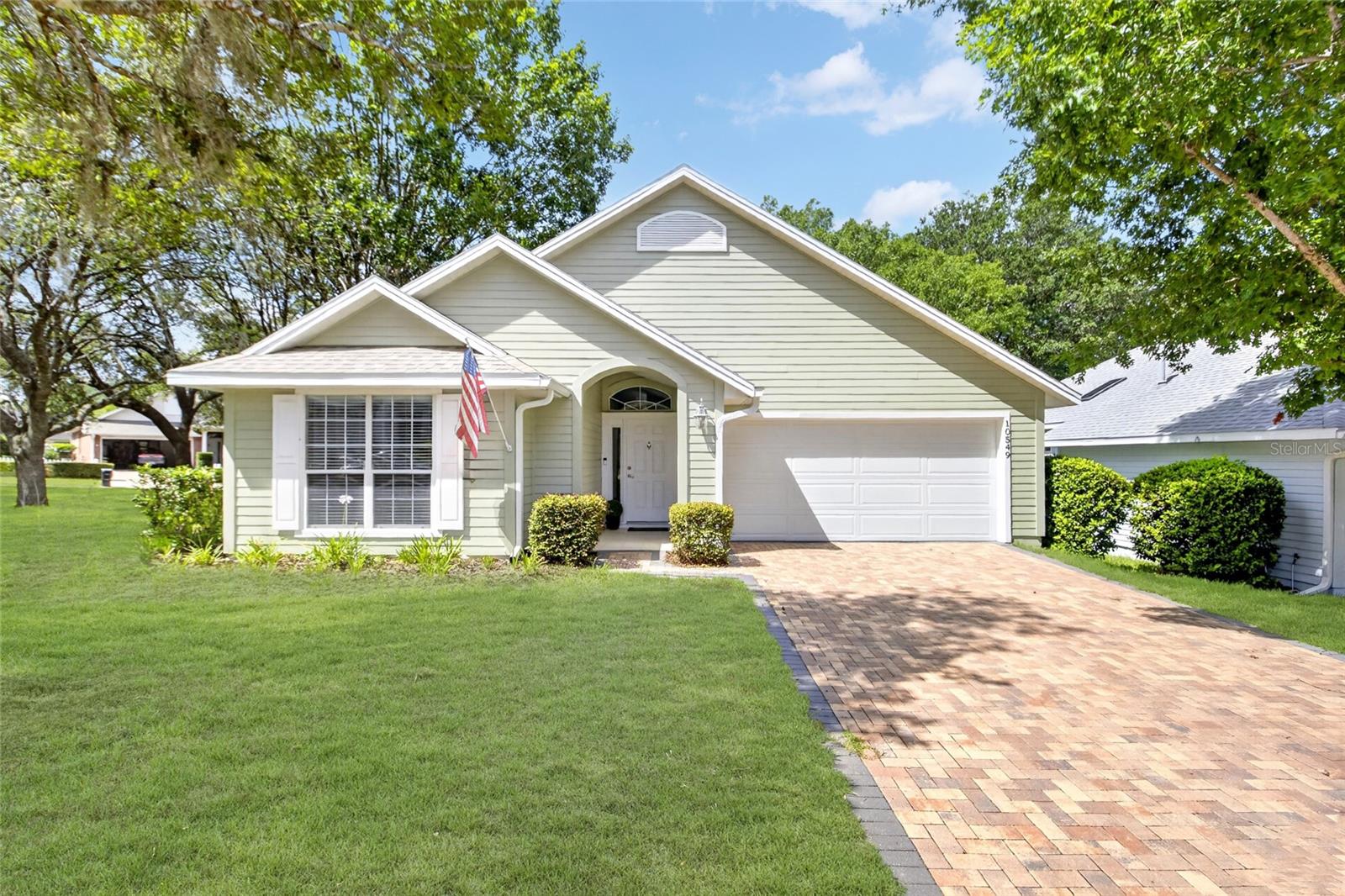 Virtually Staged. Known by Meadowbrook neighbors as “the home on the island,” this beautifully updated Jeffrey Wilde-built residence offers a rare opportunity to enjoy one of the community’s largest and most desirable lots. 
*From the moment you arrive, you’ll appreciate the spacious setting, exceptional updates, and effortless low-maintenance lifestyle this home provides. Nearly every detail has been thoughtfully refreshed, including a new A/C system, new water heater, updated appliances, fresh interior and exterior paint, updated flooring, stylish lighting, and a new garage door and motor. 
*The inviting open-concept layout features soaring ceilings, plantation shutters, wood flooring, and a bright kitchen with quartz countertops, abundant cabinetry, and a skylight that fills the space with natural light. The split-bedroom floor plan offers a spacious primary suite and two additional bedrooms, including one with a built-in desk perfect for a home office, flex space & bedroom. Relax and unwind in the enclosed sunroom featuring top-of-the-line windows and its own dedicated A/C zone, creating a comfortable retreat year-round. 
*Step outside to the expansive wraparound deck overlooking the beautifully maintained green space—an ideal setting for entertaining, relaxing, or enjoying the outdoors. 
The Meadowbrook HOA offers incredible value by covering exterior maintenance, including the roof, lawn care, exterior painting, and much more, allowing you to enjoy more freedom with less upkeep. Residents also have access to wonderful community amenities, including a clubhouse, resort-style pool, fitness center, tennis and pickleball courts, playground, and beautifully maintained common areas. Conveniently located just minutes from the University of Florida, Santa Fe College, I-75, shopping, dining, and everyday conveniences, this exceptional home combines comfort, convenience, and a truly special location. Schedule your private tour today!