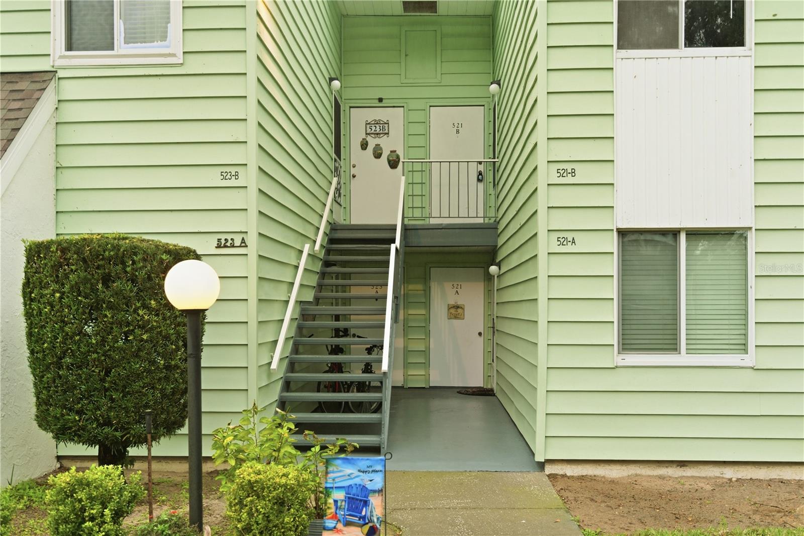 MOTIVATED SELLER – ALL OFFERS CONSIDERED! Beautiful unfurnished second-floor unit located in the highly sought-after Live Oak Condominium community, perfect for full-time or seasonal living. This well-maintained condo includes high-end appliances — washer, dryer, refrigerator, dishwasher — all staying for your convenience. Lake view corner unit, and added privacy with only one shared wall, plus the benefit of no upstairs neighbors. Live Oak is a quiet, well-kept neighborhood with well-lit parking areas, regularly pressure-washed buildings, and well-maintained roads and parking. Condo membership also includes access to the Silver Springs Community Center, featuring swimming pools, card rooms, billiards, a small library, hall rental space, a big-screen TV area, and more. HOA amenities cover trash service, exterior and common area maintenance, exterior pest control, and basic cable, offering easy, low-maintenance living in a peaceful community with fantastic amenities.