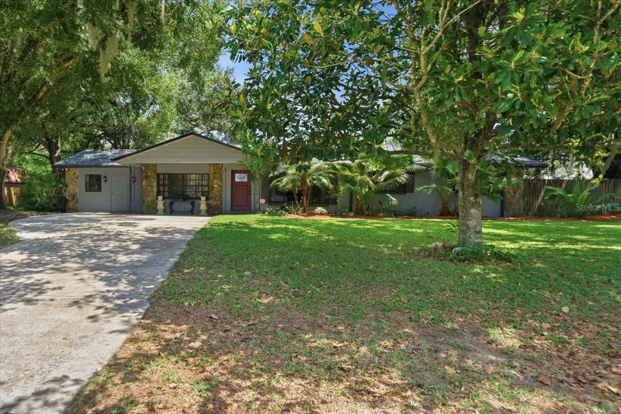This exceptional pool home offers the perfect combination of space, and flexibility — all on just over a half acre beautiful lot with NO HOA and NO CDD fees.

Filled with natural light and designed for comfortable living, this spacious home features 4 bedrooms, 3 bathrooms, a dedicated office, multiple living areas, and abundant storage throughout. Whether you're looking for room to grow, work from home, accommodate extended family, or simply spread out and enjoy life, this home delivers.

A thoughtfully designed addition includes a bedroom and bathroom with separate exterior entrances, creating an ideal setup for multigenerational living, guests, a private home office, or endless possibilities to fit your lifestyle.

Step outside and discover your own private Florida oasis. The oversized screened pool, covered lanai, mature oak trees, fenced backyard, storage shed, and custom treehouse create the perfect backdrop for weekend gatherings, pool parties, family fun, or simply relaxing after a long day. With over half an acre of property, there is plenty of room for pets, gardening, recreational vehicles, outdoor toys, and all your favorite hobbies.

Buy with confidence knowing the home features a newer roof installed in 2024, offering added peace of mind, potential insurance benefits, and protection for years to come.  The windows were replaced in 2022. Also note that there is a water filtration system in the kitchen. The swing set will convey with the property and is staying.

Tucked away on a quiet cul-de-sac, you'll enjoy a peaceful setting while remaining conveniently close to parks, golf courses, shopping, dining, entertainment, and outdoor recreation. Plus, you're just a short drive from all the conveniences and amenities of both Zephyrhills and Wesley Chapel.

Properties offering this much space, flexibility, privacy, storage, and outdoor enjoyment are becoming increasingly difficult to find. If you've been searching for a home where you can truly live, entertain, and create lasting memories, 38929 Tall Drive is a rare opportunity you won't want to miss. Schedule your private showing today!