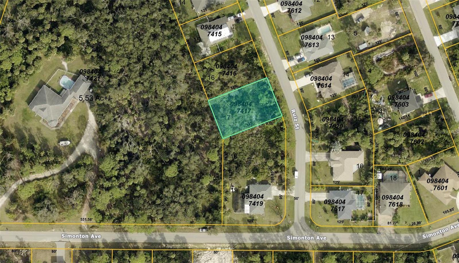 PORT CHARLOTTE SUB 08 - Land