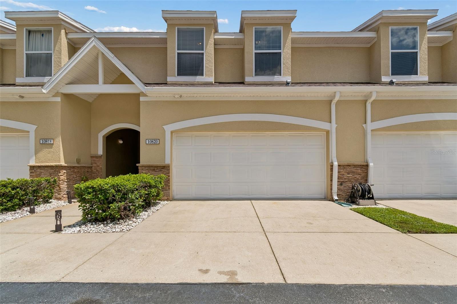 Welcome home to this freshly painted, beautifully maintained townhome in the highly desirable Cross Creek community. Filled with natural light and offering a bright, open floor plan, this move-in ready home is sure to impress.
The spacious first floor features ceramic tile throughout, while laminate flooring extends up the staircase and throughout the entire second floor, with no carpet anywhere in the home. The kitchen features wood cabinetry, granite countertops, stainless steel appliances, and plenty of workspace, all overlooking the open living and dining areas, creating the perfect space for everyday living and entertaining. A convenient half bath and an interior laundry area add to the home's functional layout.
Upstairs, the generous primary suite features a large walk-in closet with custom shelving and an ensuite bath with dual granite vanities, a soaking tub, and a walk-in shower. Two additional spacious bedrooms and a full bath with granite countertops complete the second floor.
Enjoy the private patio and fenced backyard, offering a low-maintenance outdoor space for grilling, entertaining, or relaxing. The attached two-car garage provides ample parking and additional storage.
The HOA includes cable, internet, exterior maintenance, and access to the community pool, making homeownership easy and low maintenance.
Conveniently located near I-75, shopping, dining, and the popular Flatwoods Park with miles of biking, walking, and nature trails, this home offers the perfect combination of comfort, convenience, and an active Florida lifestyle.
Don't miss this opportunity to own a beautifully maintained, move-in ready home in one of New Tampa's most convenient locations!