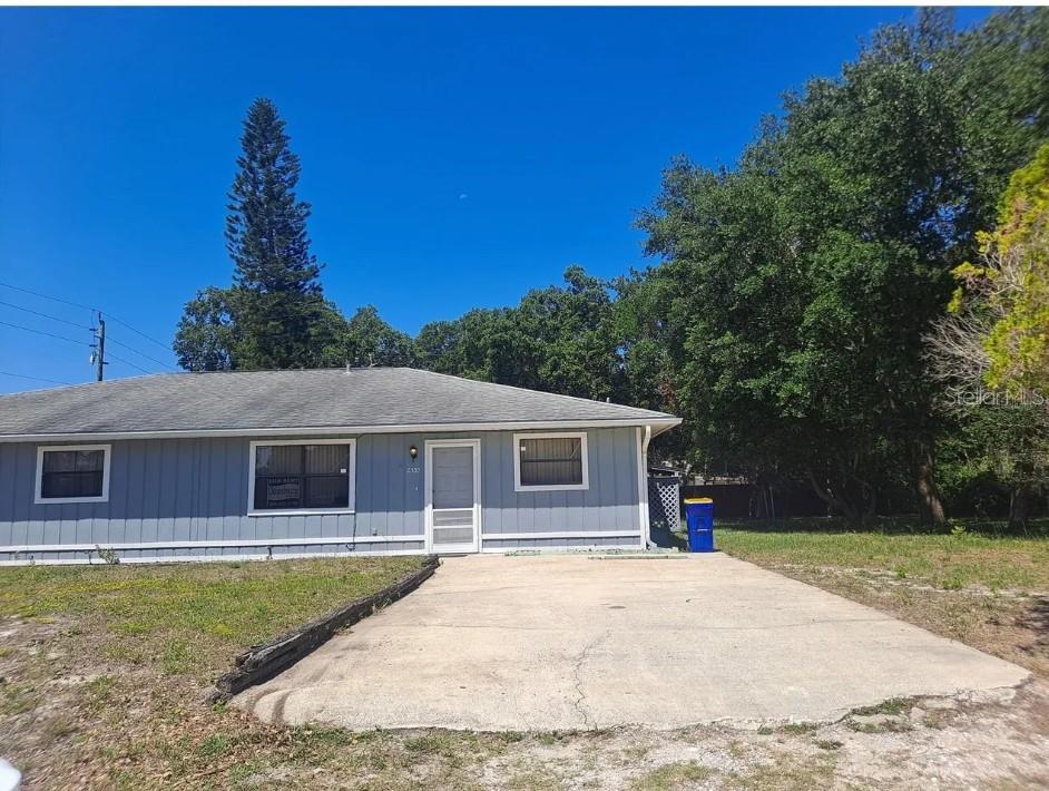 Two Bedroom Two baths home on large lot with plenty of room for your boat or trailer.  Lawn Maintenance is included.