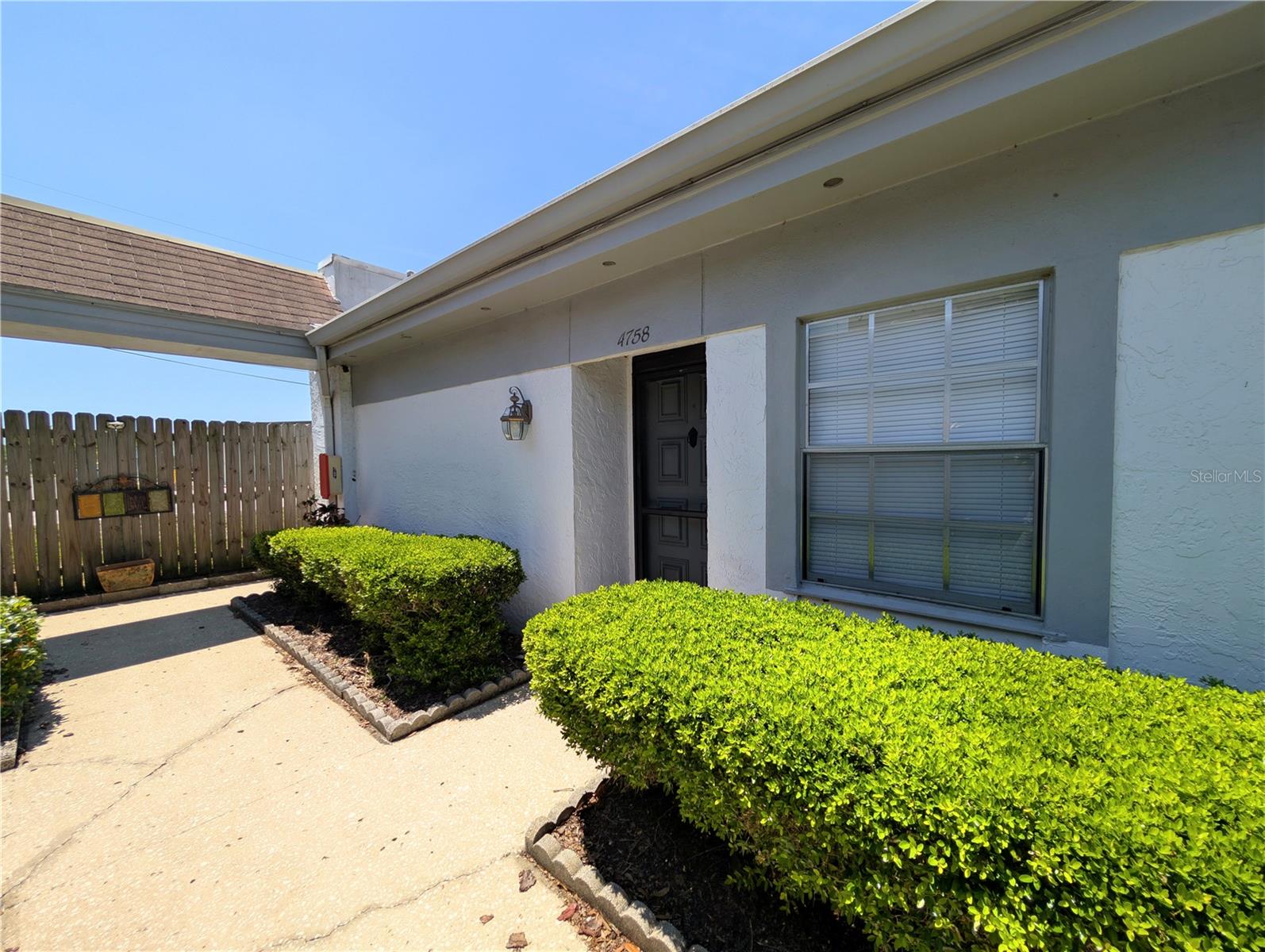 Great opportunity in the 55+ community of The Lakes in Clearwater! This 1-bedroom, 1-bathroom villa offers approximately 650 square feet of living space and is ideal for an investor or buyer looking to renovate and add value. Tucked away as a desirable end unit, this home is set back from parking areas and road noise, providing added privacy and a quieter setting. Inside, you’ll find an open-concept layout with a spacious living area ready for your updates and personal touches. Ceiling fans are installed throughout, and the kitchen and bathroom feature wood-look laminate flooring. The kitchen includes a stainless steel refrigerator and oven and opens to the main living space. The bedroom is nicely sized, and the bathroom offers a shower/tub combination. The community offers amenities such as a swimming pool, shuffleboard courts and a clubhouse. Conveniently located near shopping centers, dining options, and major roadways, with easy access to St. Petersburg and Tampa. Cash only. This is a great fixer-upper opportunity with strong potential in a centrally located Clearwater community.