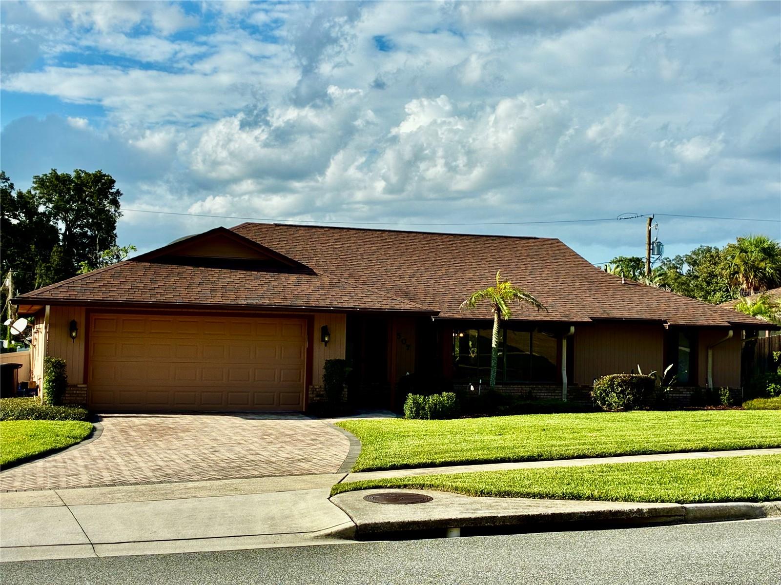 Beautifully updated and move-in ready, this 4-bedroom, 2-bath home in Bay Pointe checks every box. Curb appeal starts the moment you arrive, with mature landscaping framing the entrance.
Inside, natural light fills the living room. The remodeled kitchen is the heart of the home, with Silestone counters, stainless appliances, two pantries, a breakfast bar, and updated lighting that brightens the whole space. The family room's wood-burning fireplace opens to the kitchen and out to the lanai — easy indoor-outdoor living.
The split floor plan gives you privacy: a spacious primary suite with walk-in closet and dual-sink ensuite on one side, three additional bedrooms with new flooring and a pool bath on the other.
Step outside to a screened lanai and private pool surrounded by pavers, perfect for entertaining, plus a fully fenced yard.
Recent updates include a newer AC (2022), newer water heater (2022), fresh exterior paint, new guest bedroom flooring, and updated kitchen lighting. A two-car garage with workshop space rounds things out.
Enjoy optional access to Lake Orienta, a 135-acre ski lake, plus a location minutes from Publix, Uptown Altamonte, Altamonte Mall, and I-4. Zoned for Seminole County Schools (Lake Orienta Elementary, Milwee Middle, Lyman High). Optional HOA, just $3/month.
